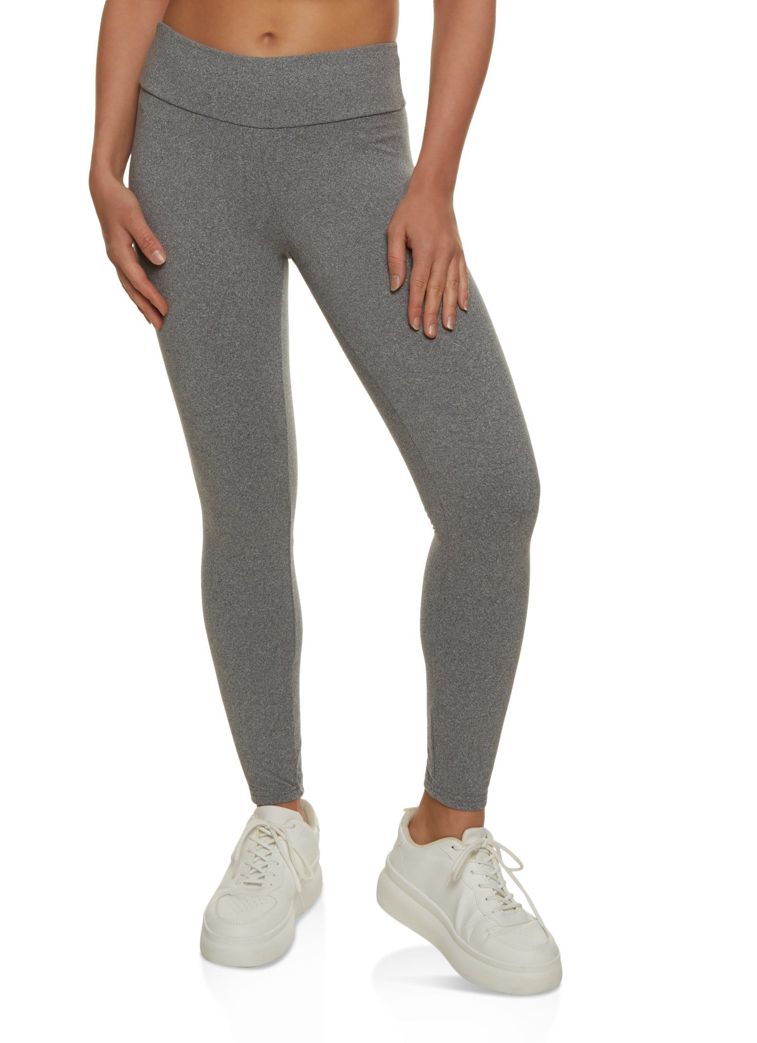 High Waist Brushed Knit Leggings sold by Rainbow