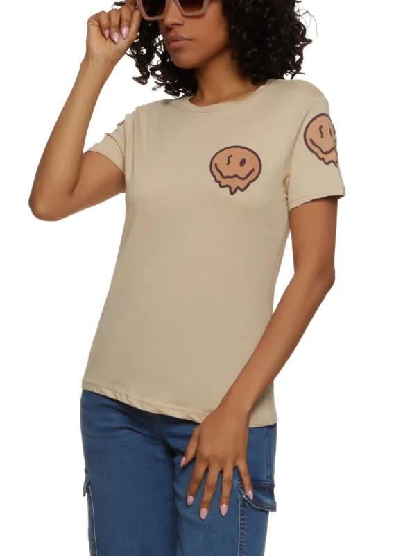 Enjoy The Little Things Back Graphic Tee sold by Rainbow