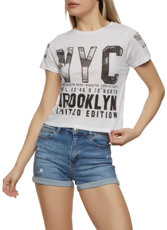 NYC Brooklyn Unlimited Graphic Tee sold by Rainbow