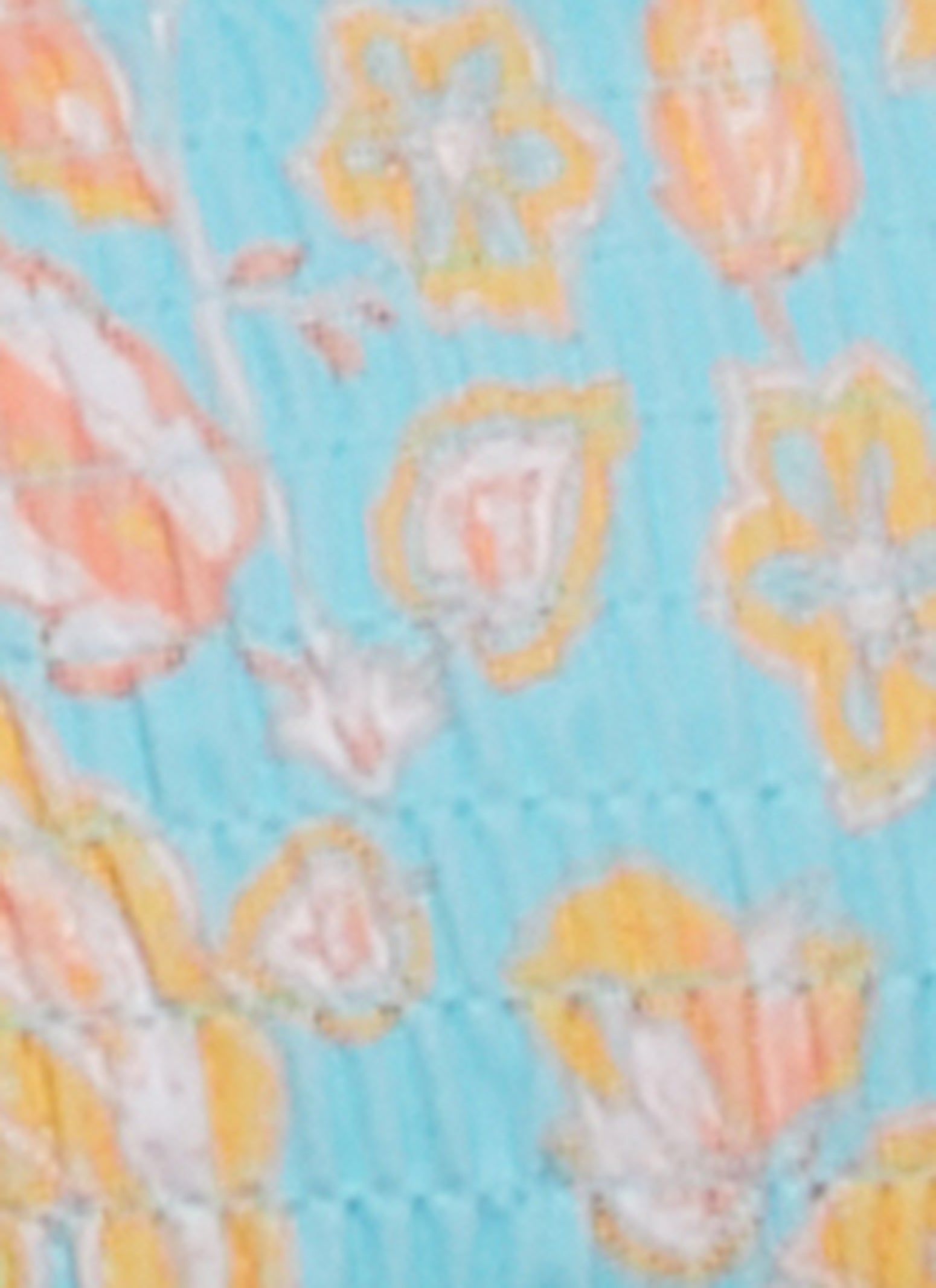 Paisley Smocked Bandeau Bikini Top sold by Rainbow product image thumbnail 4