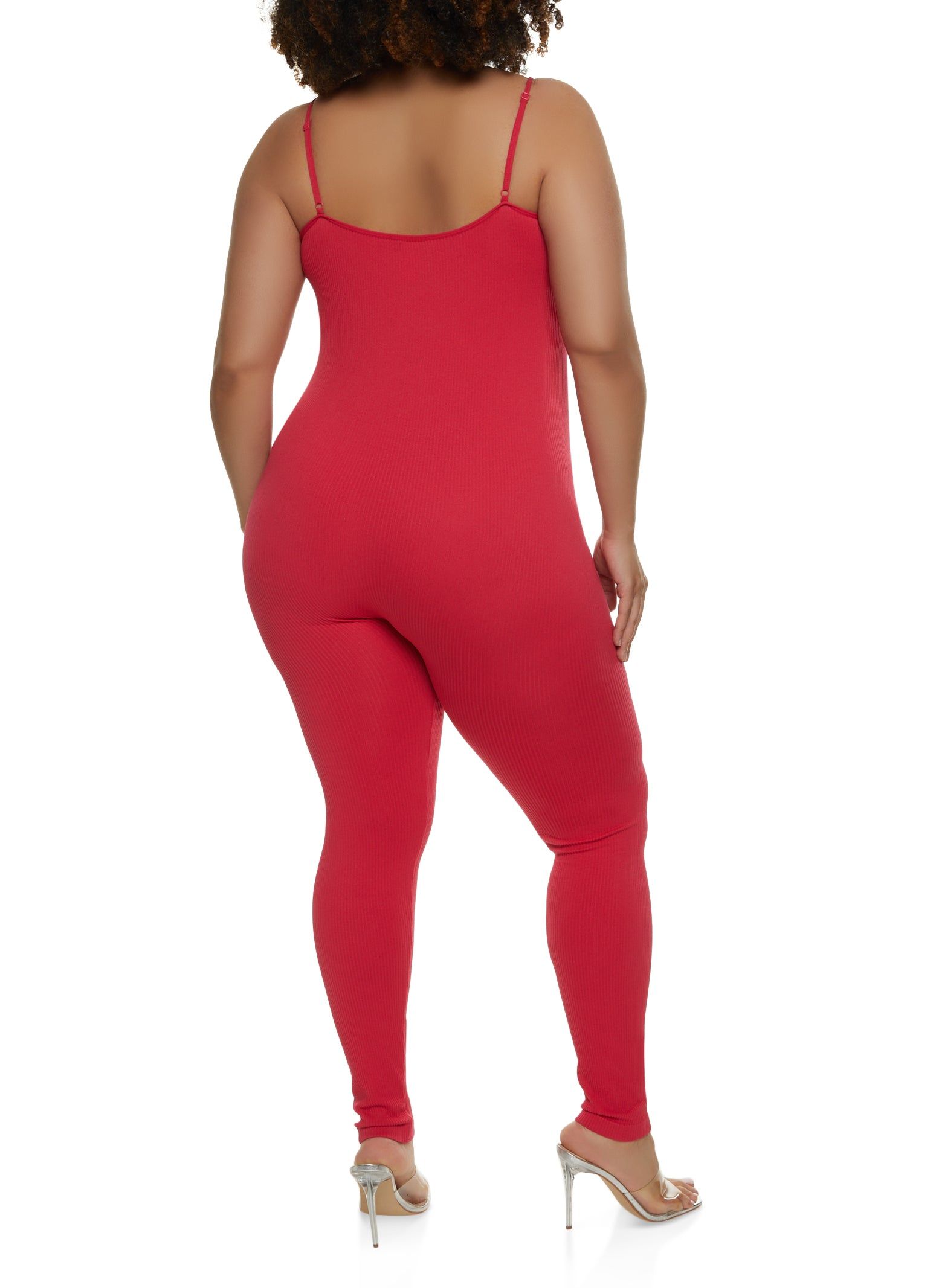 Plus Size Seamless Cami Catsuit sold by Rainbow product image thumbnail 2
