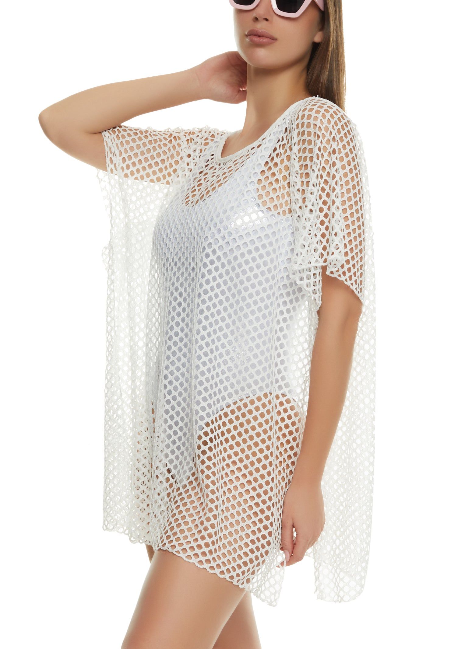 Fishnet Swim Cover Up sold by Rainbow