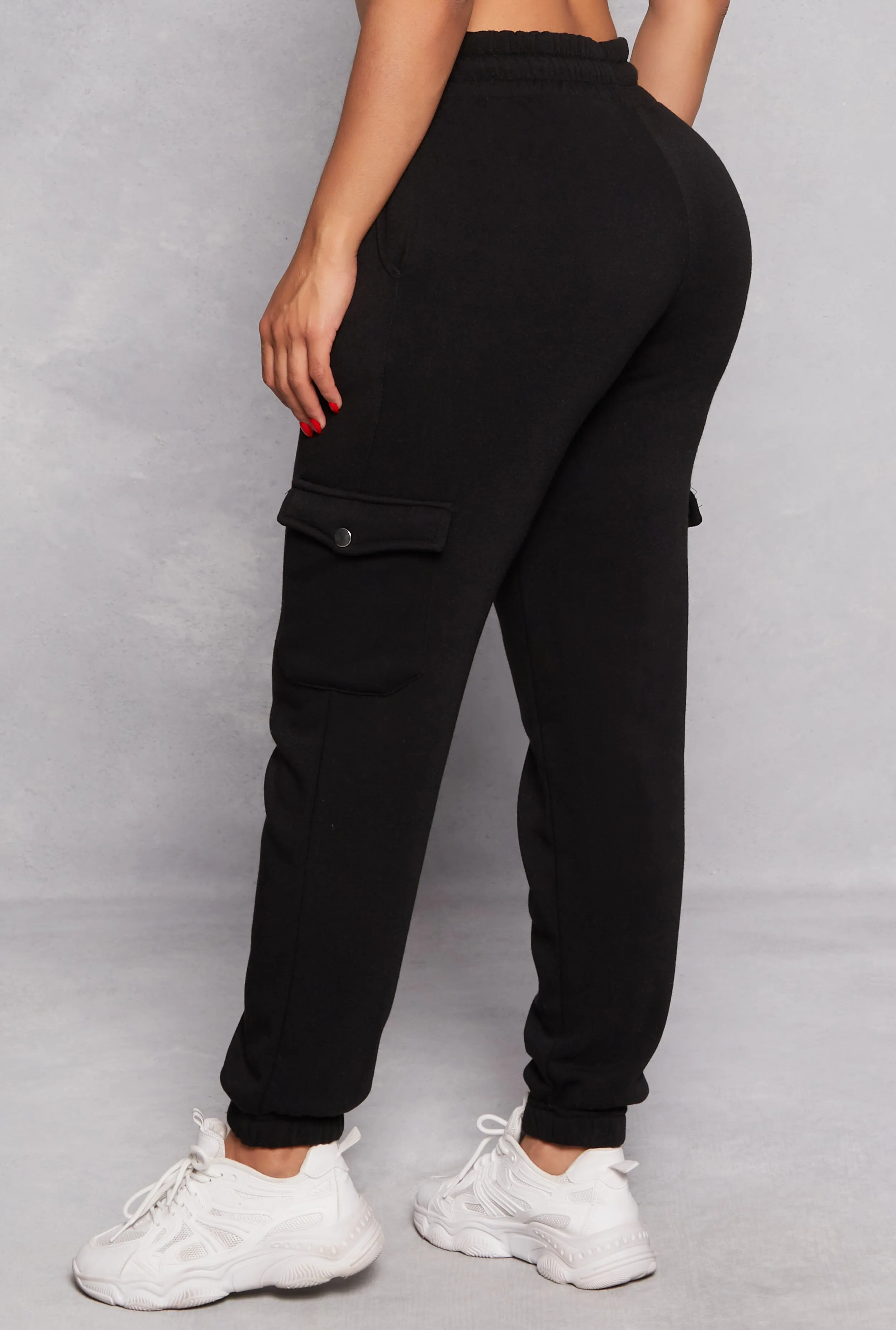 Fleece Cargo Pocket Sweatpants sold by Rainbow product image thumbnail 3