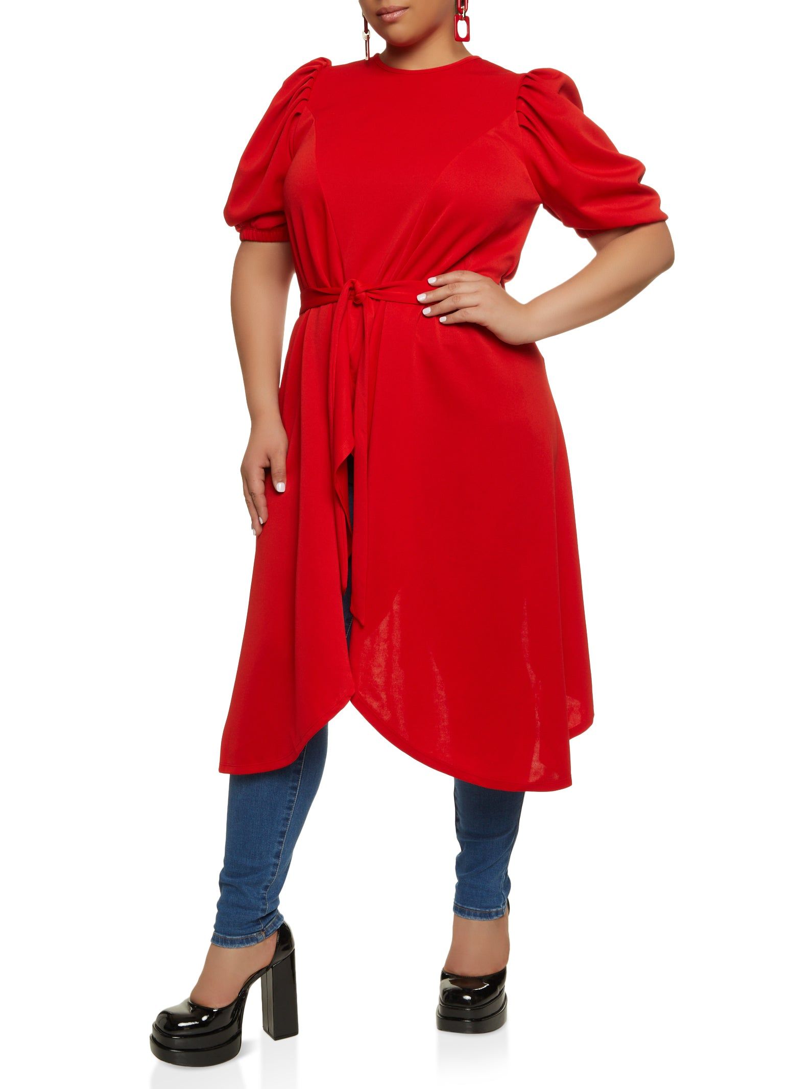 Plus Size Limited Edition Laser Cut Graphic Tee sold by Rainbow product image thumbnail 2