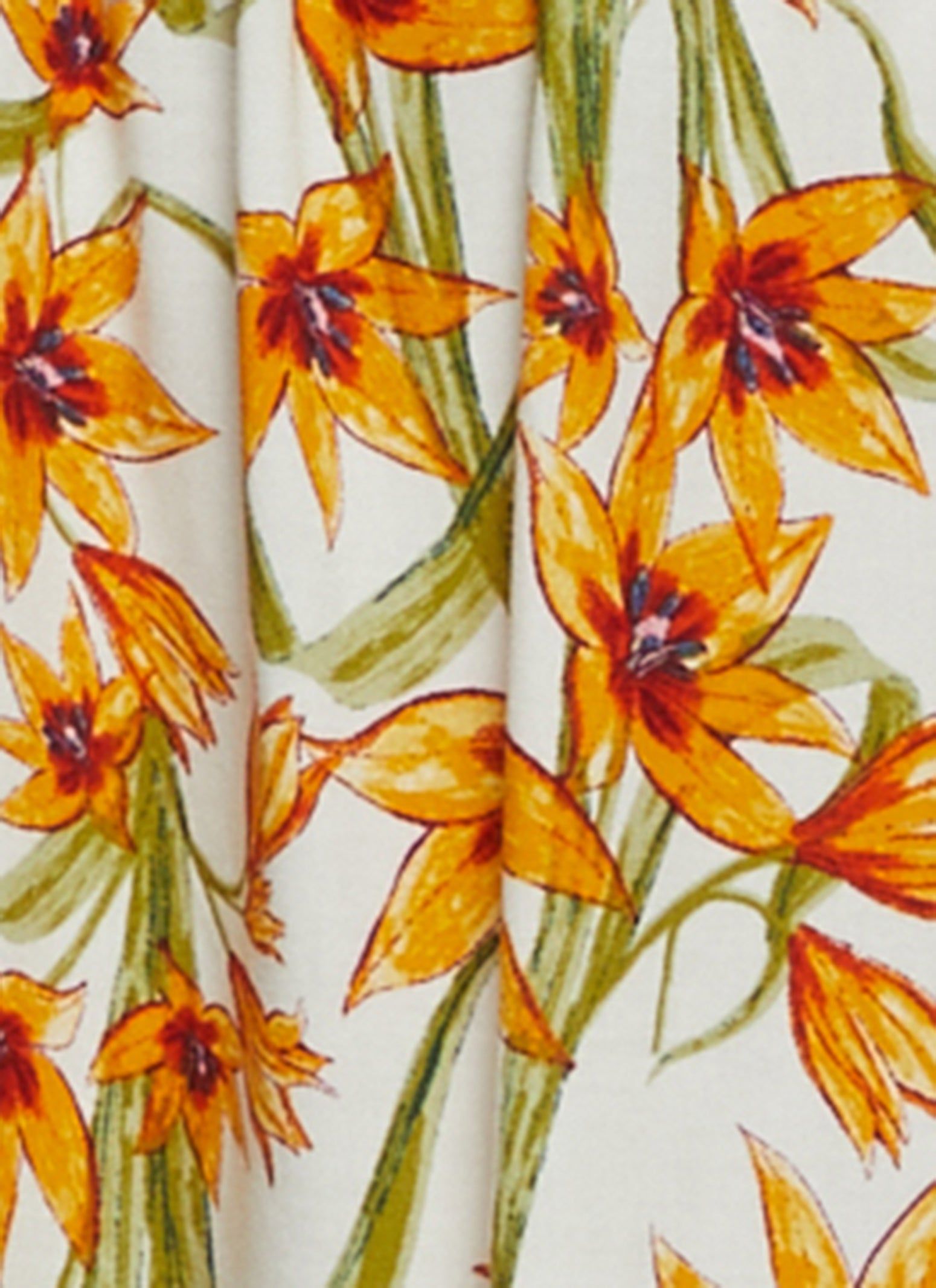 Plus Size Floral Print Smocked Back Sundress sold by Rainbow product image thumbnail 4