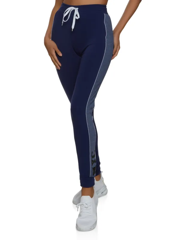 Side Stripe NYC Joggers sold by Rainbow