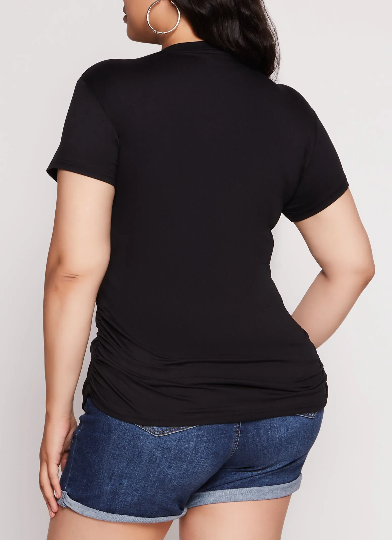 Plus Size Bear Positive Attitude Graphic Tee sold by Rainbow product image thumbnail 3