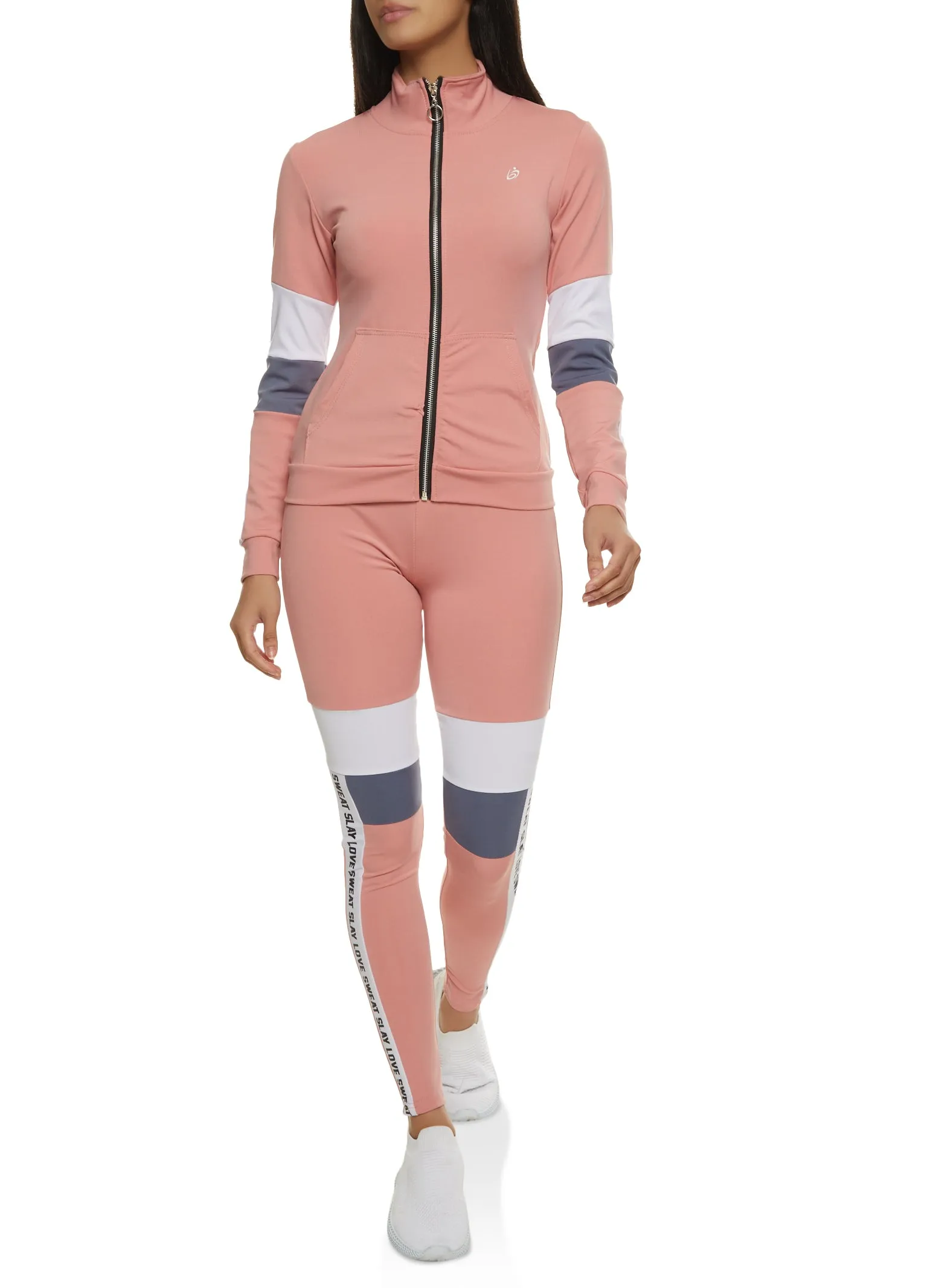 Sweat Slay Love Track Jacket sold by Rainbow product image thumbnail 2