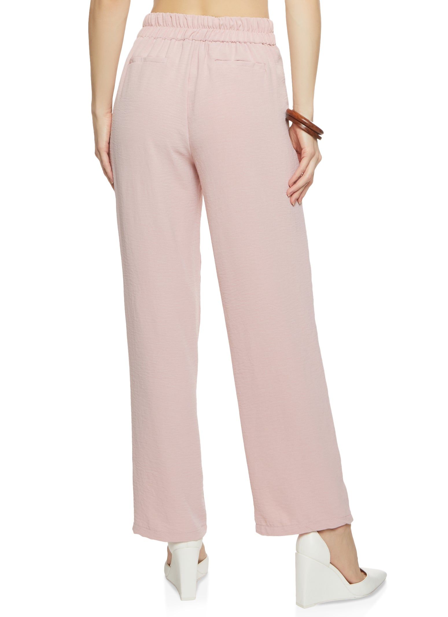 Pleated Front Wide Leg Pants sold by Rainbow product image thumbnail 2