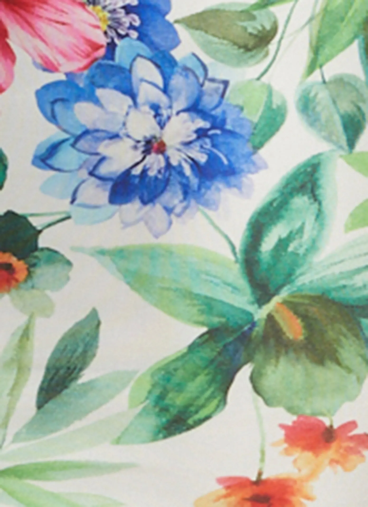 Haute Monde Tropical Printed Side Slit Midi Tank Dress sold by Rainbow product image thumbnail 4