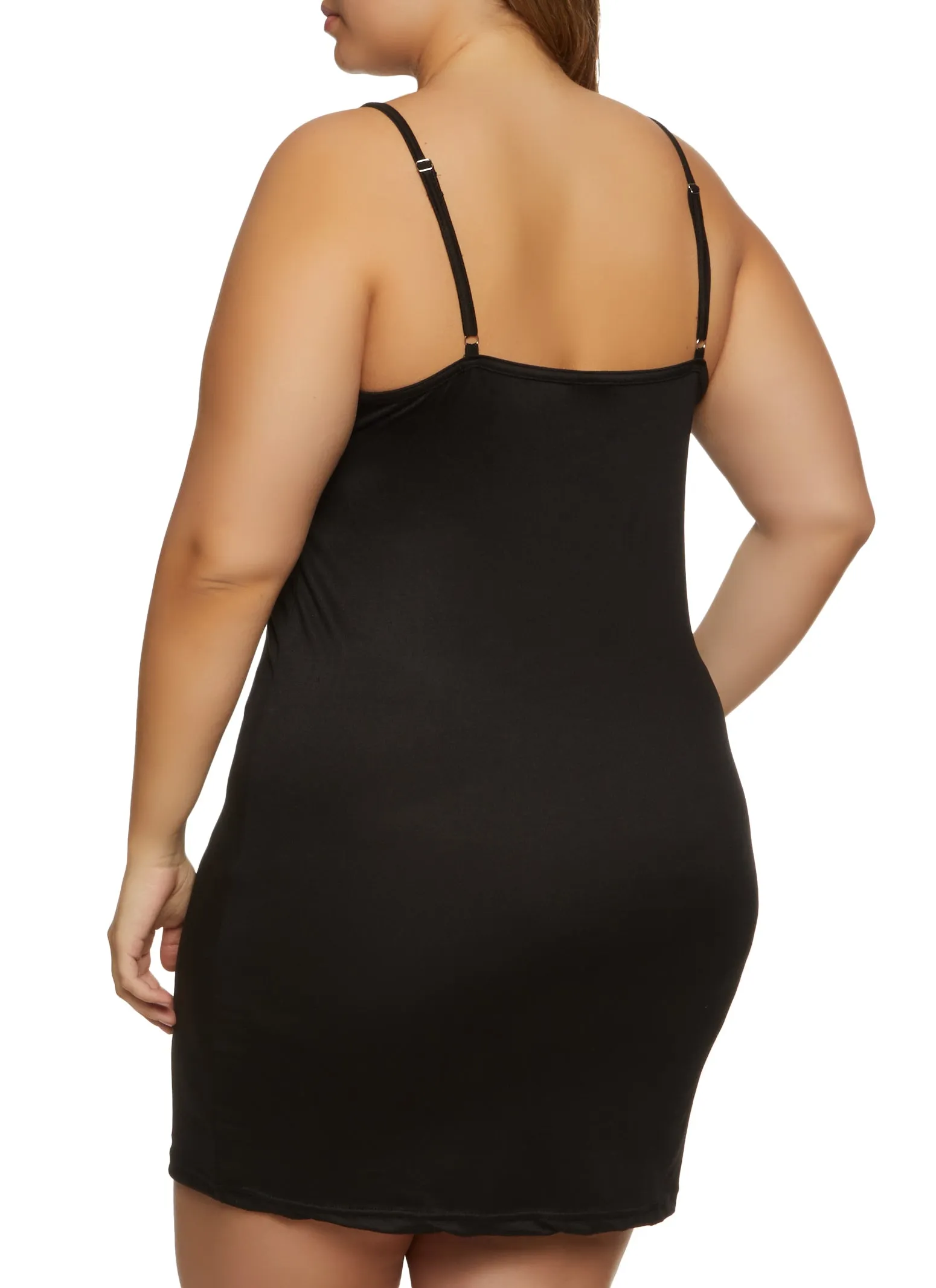 Plus Size Sexy Fabulous Single Graphic Cami Nightgown and Robe sold by Rainbow product image thumbnail 5
