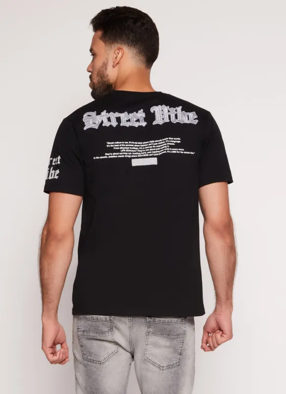 Mens Street Vibe Tee made by Rainbow