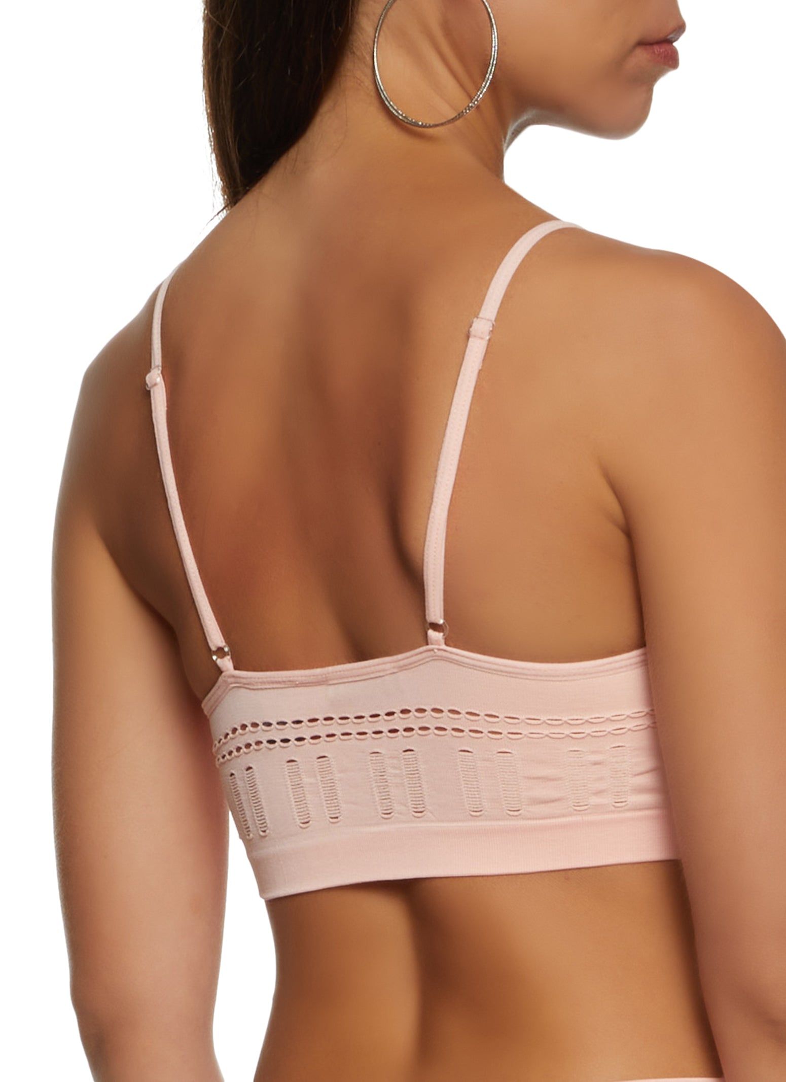 Laser Cut Cropped Active Top sold by Rainbow product image thumbnail 3