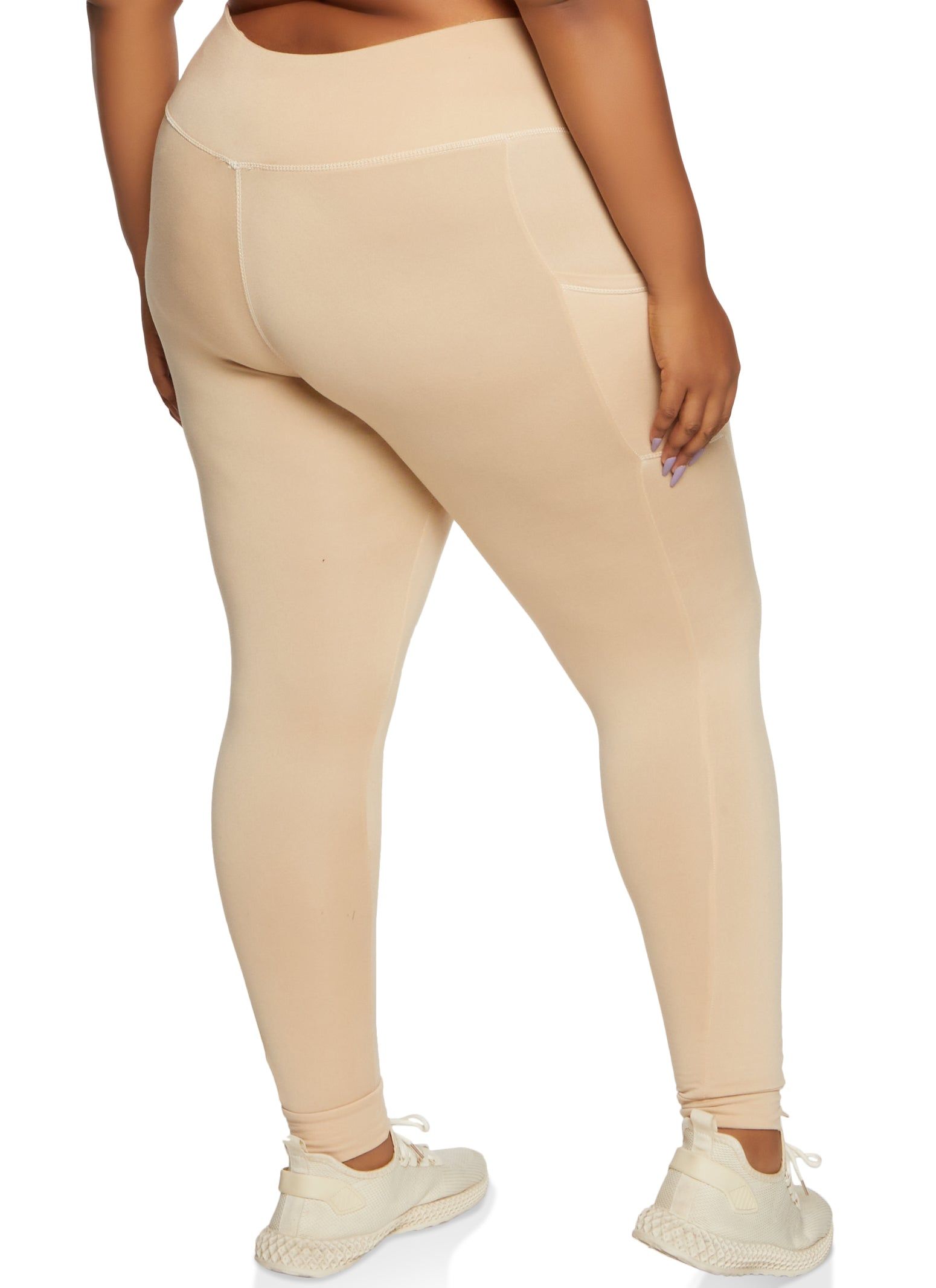 Plus Size Phone Pocket Leggings sold by Rainbow product image thumbnail 2