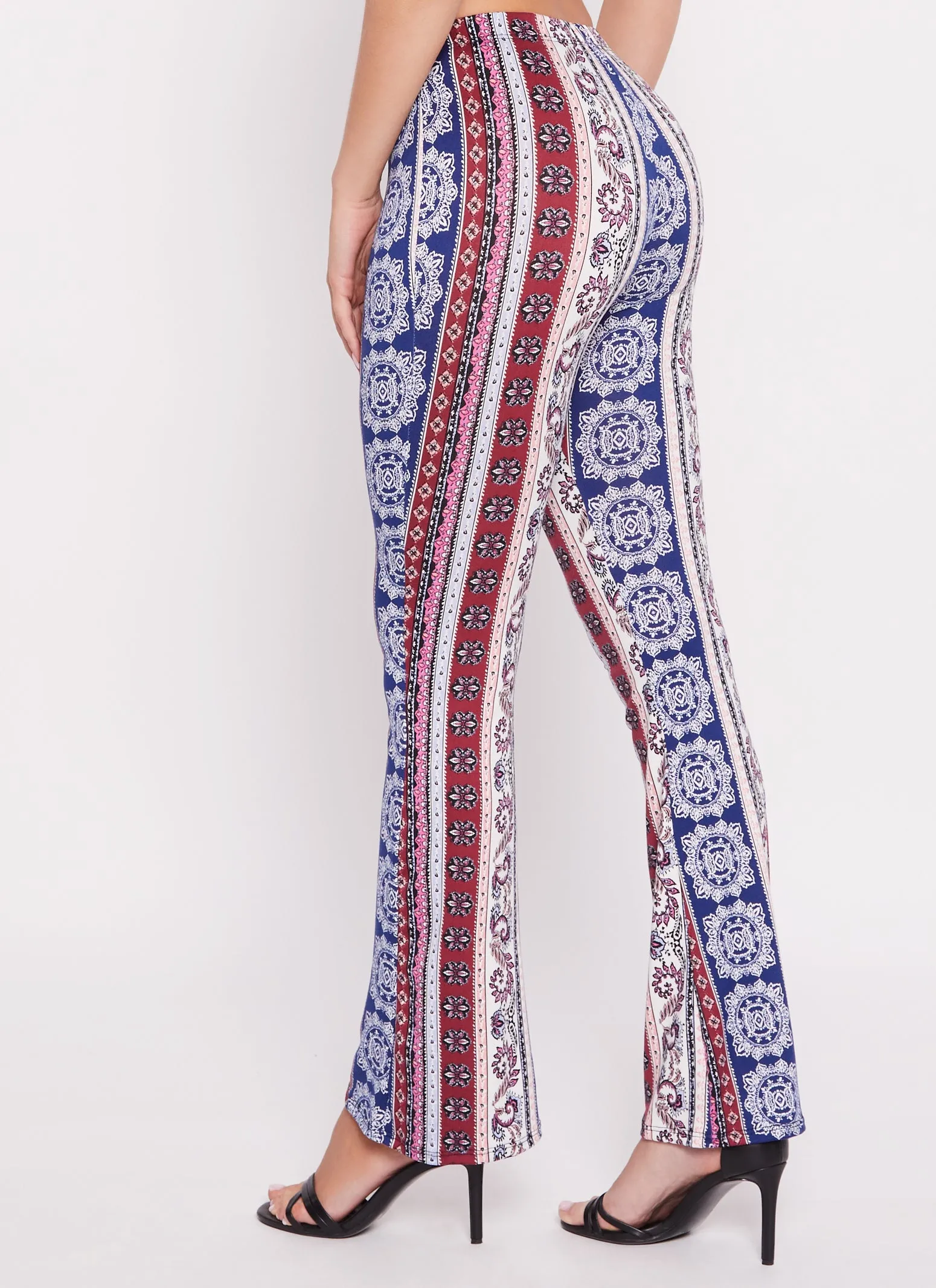 Floral Border Print Boho Pants sold by Rainbow product image thumbnail 3