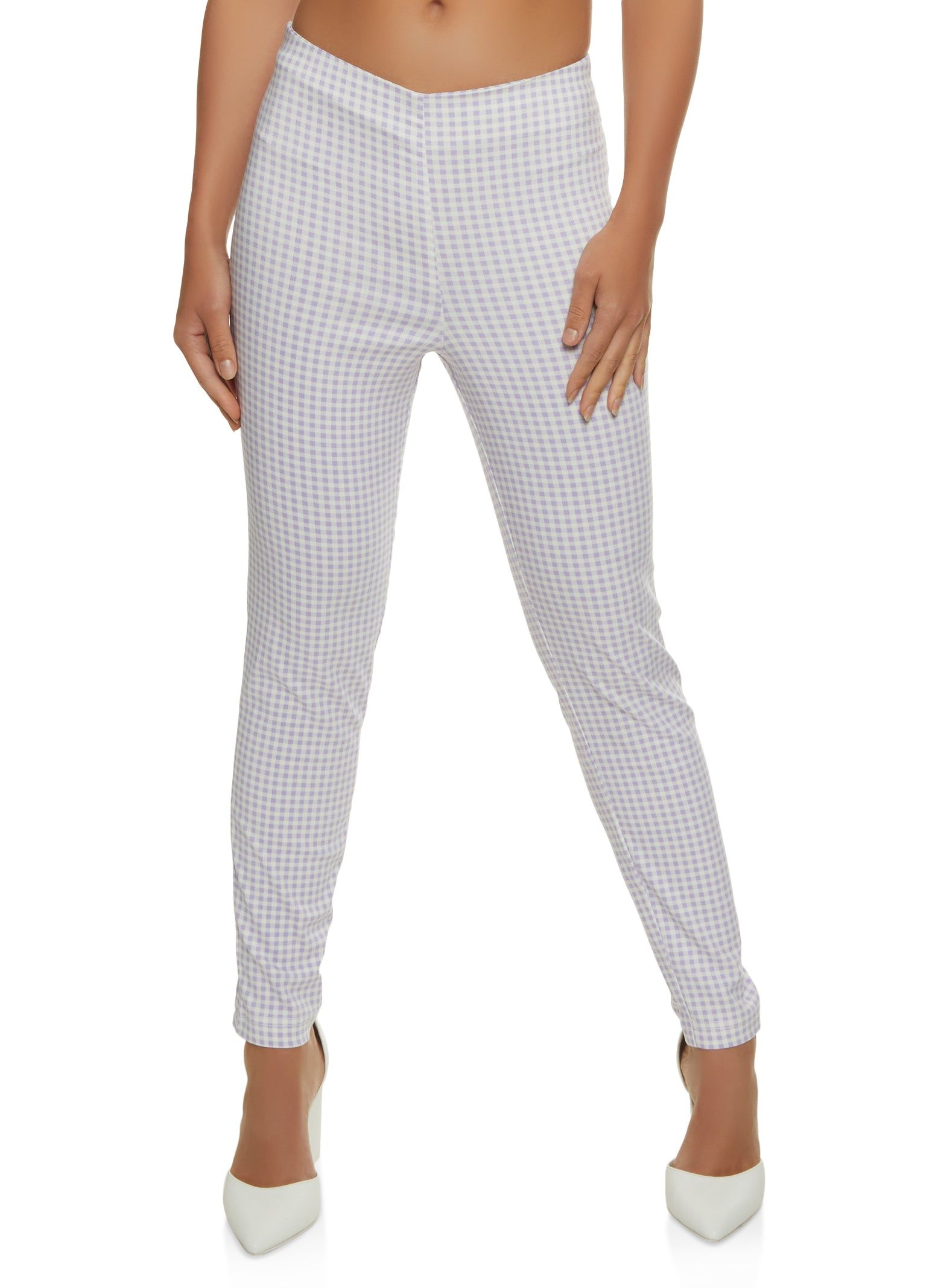 Hyper Stretch Pull On Skinny Leg Pants sold by Rainbow