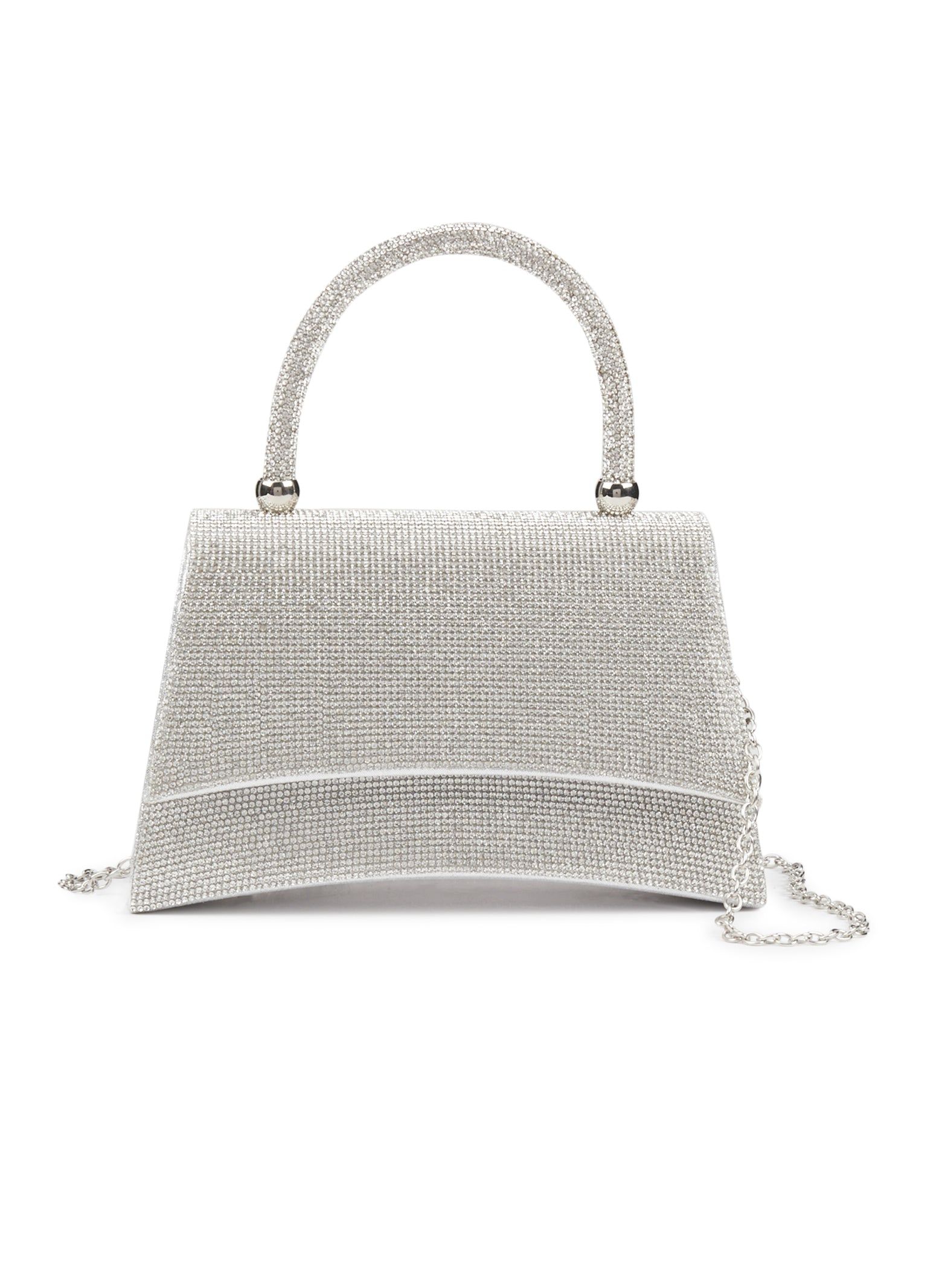 Rhinestone Studded Convertible Top Handle Crossbody Bag sold by Rainbow product image thumbnail 2