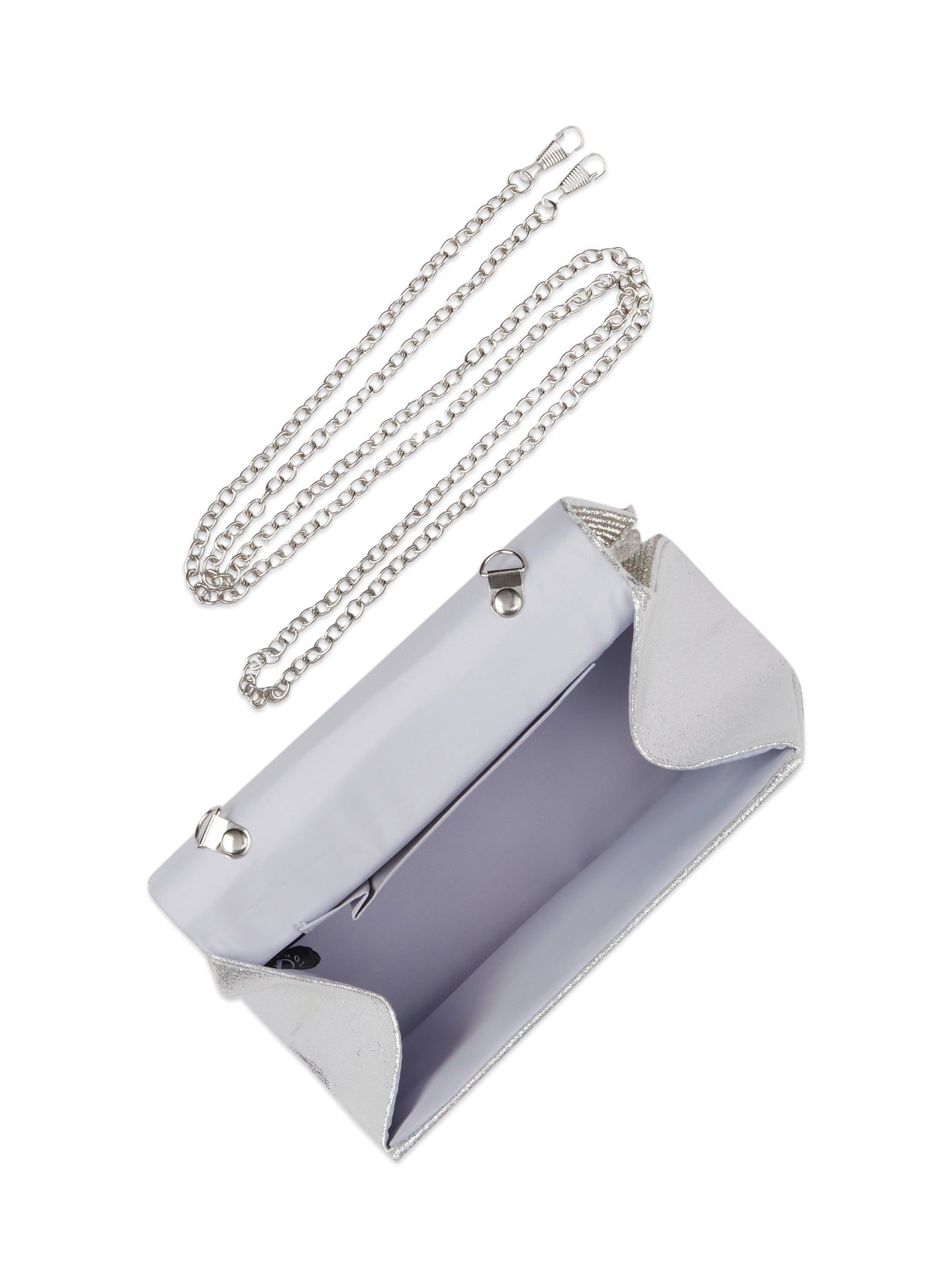 Rhinestone Studded Convertible Top Handle Crossbody Bag sold by Rainbow product image thumbnail 5