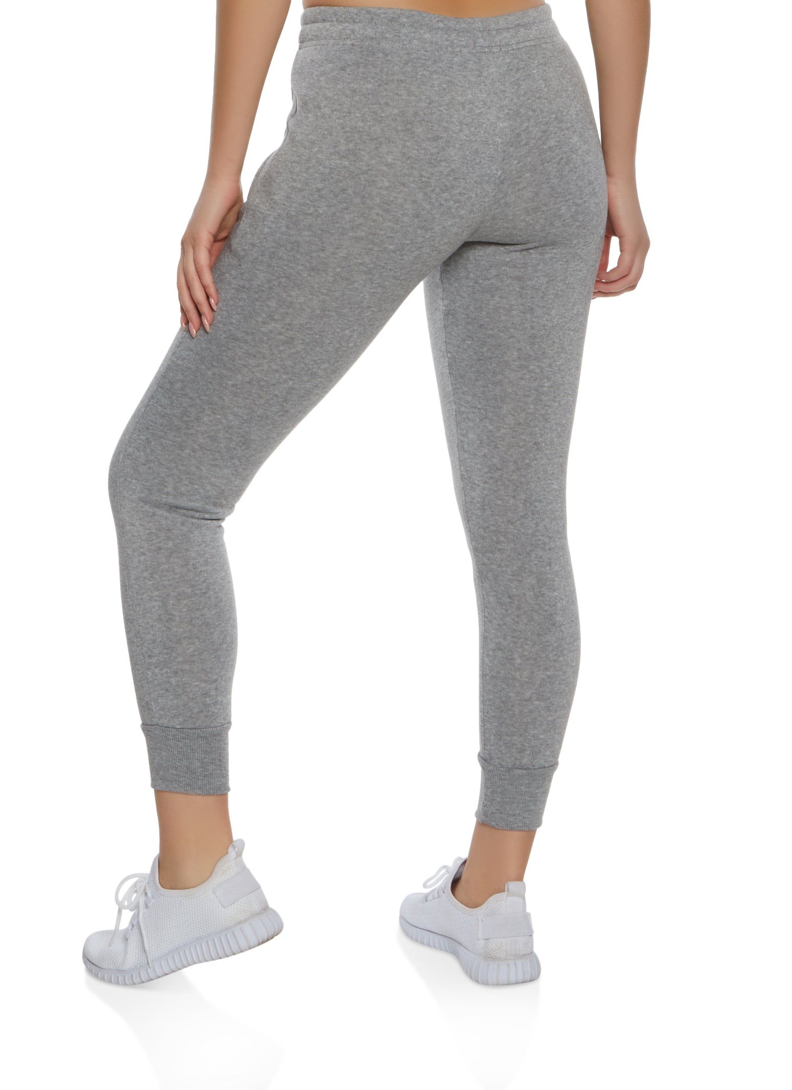 Fleece Zip Pocket Pintuck Joggers sold by Rainbow product image thumbnail 2
