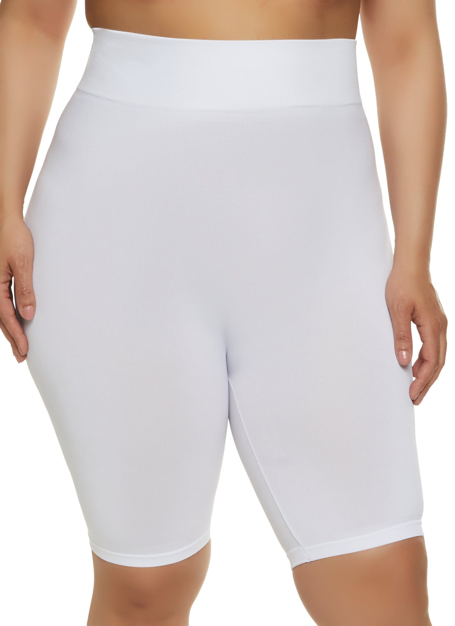 Plus Size Seamless Cycling Shorts sold by Rainbow