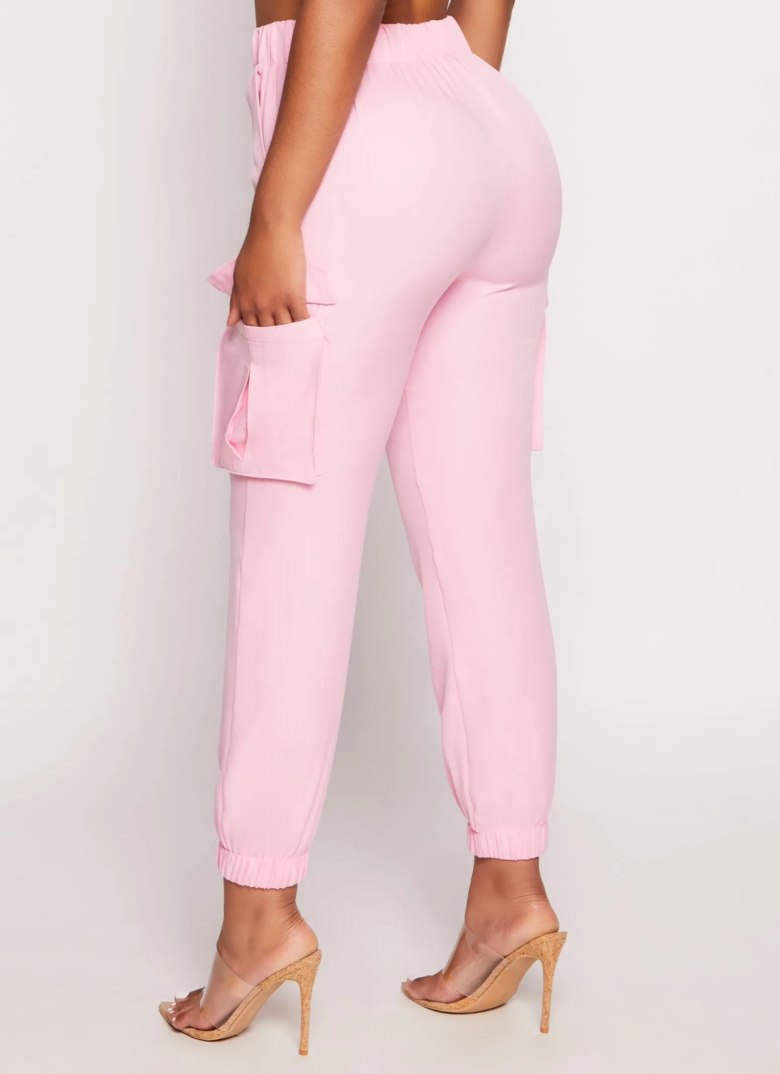Pull On Cargo High Waist Joggers sold by Rainbow product image thumbnail 3