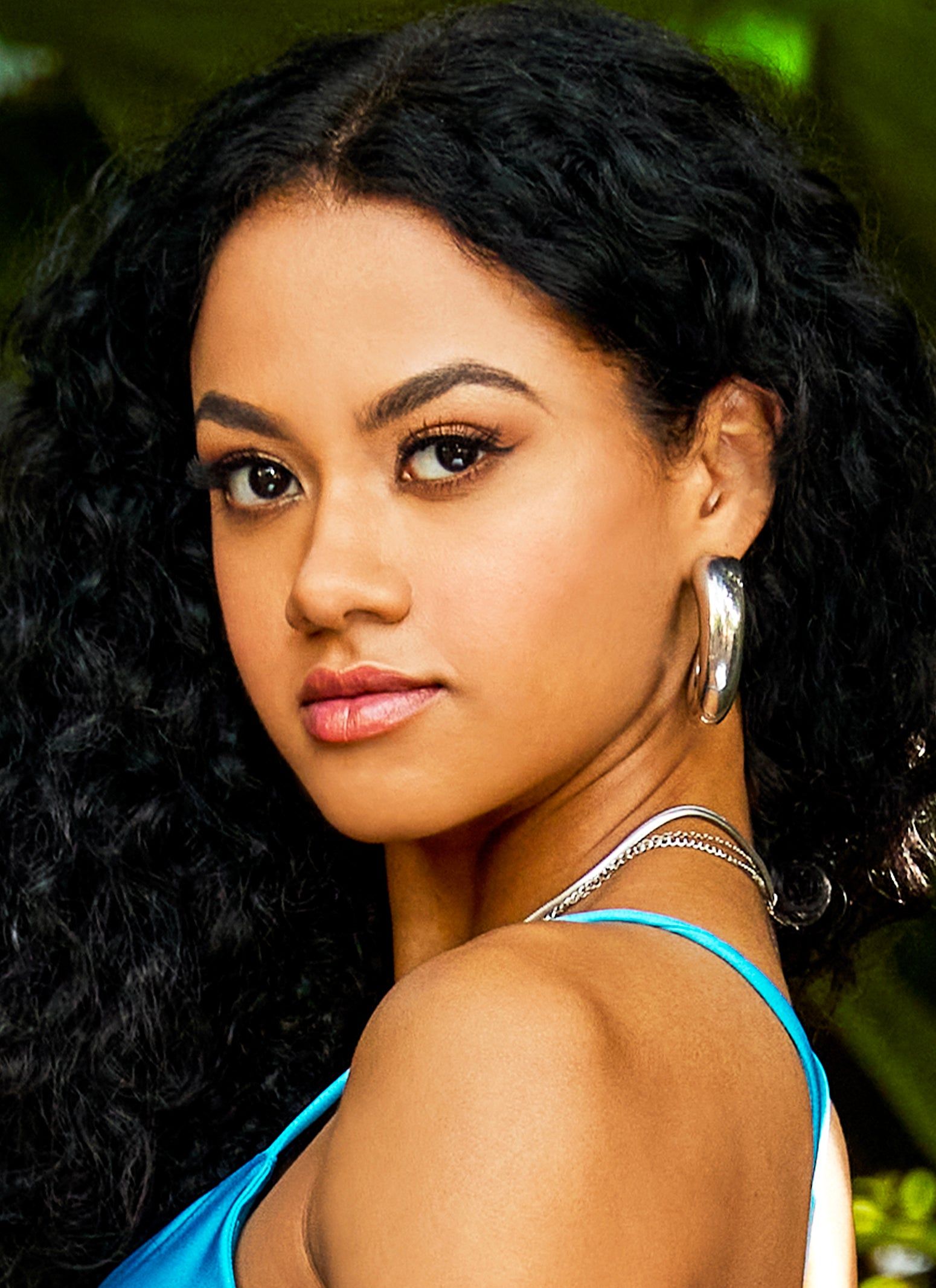 Metallic Chunky Hoop Earrings sold by Rainbow