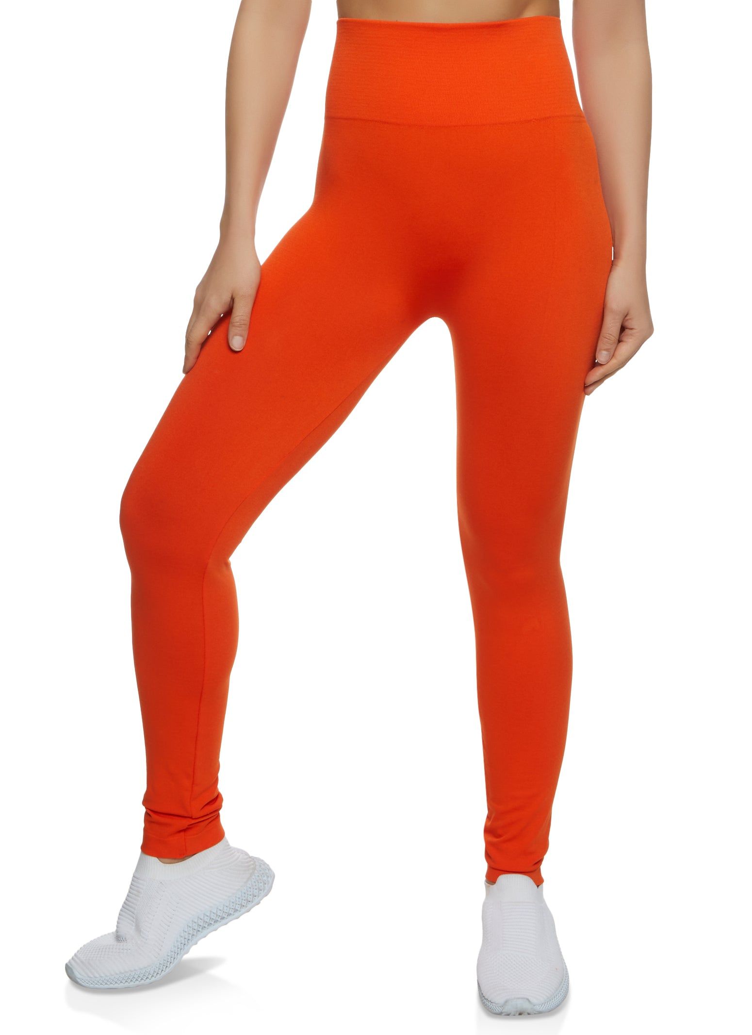 High Waisted Basic Leggings sold by Rainbow