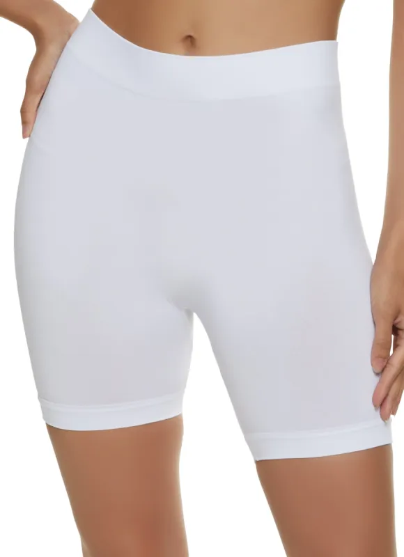 Basic Solid Biker Shorts sold by Rainbow