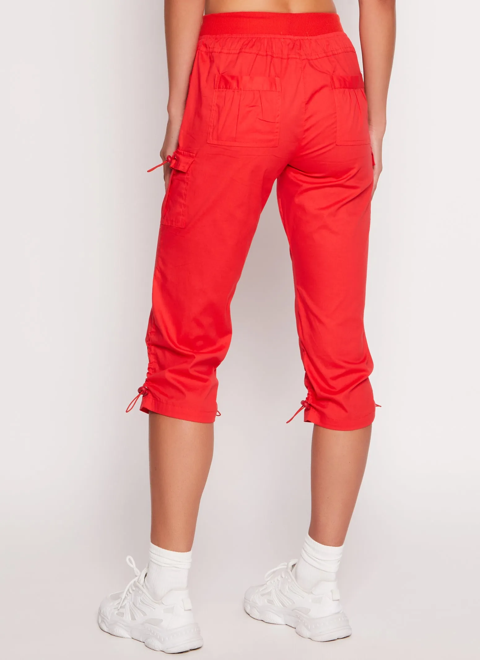 Toggle Drawstring Capri Cargo Pants sold by Rainbow product image thumbnail 3