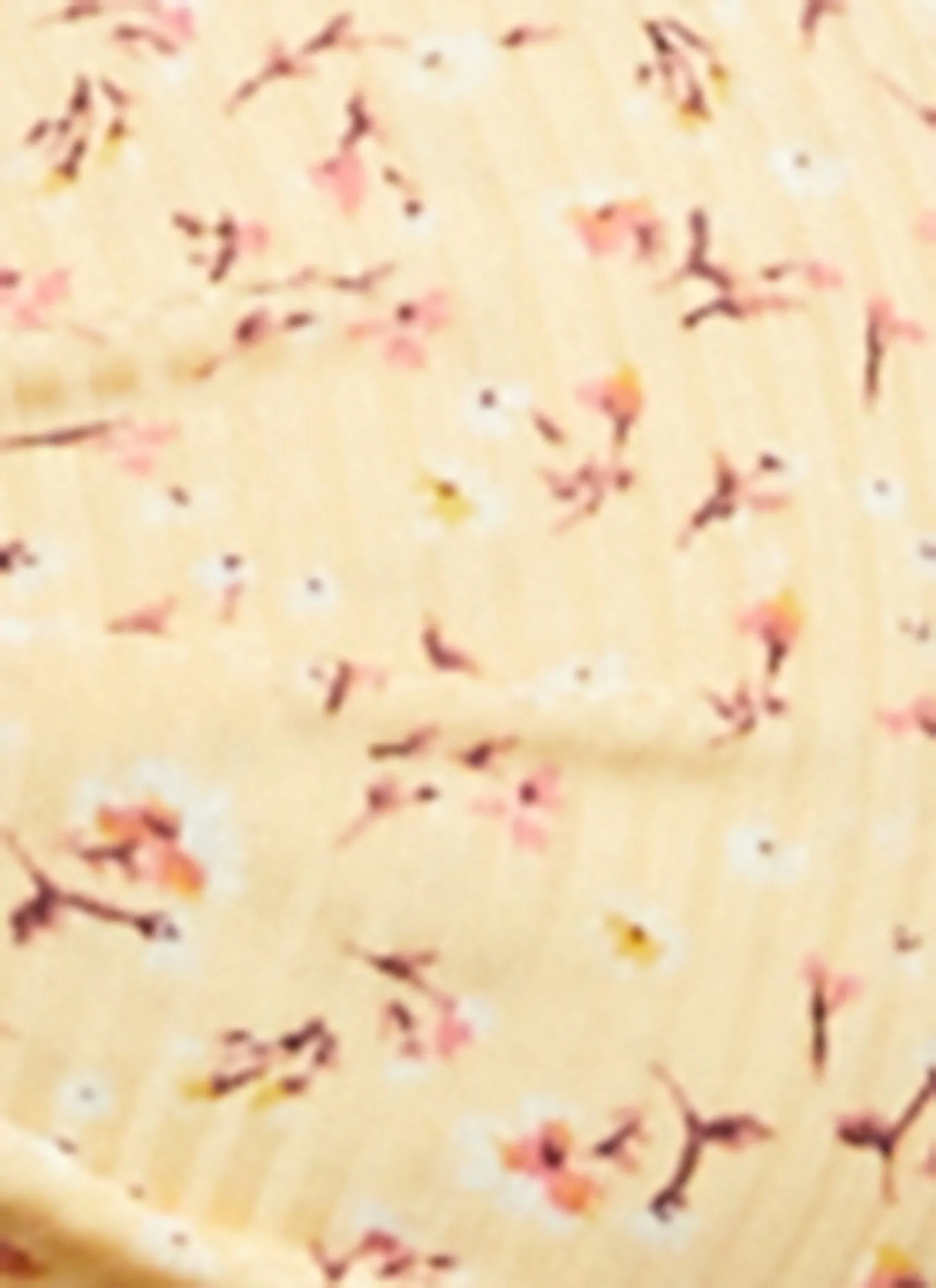 Floral Print Cut Out Crop Top sold by Rainbow product image thumbnail 4