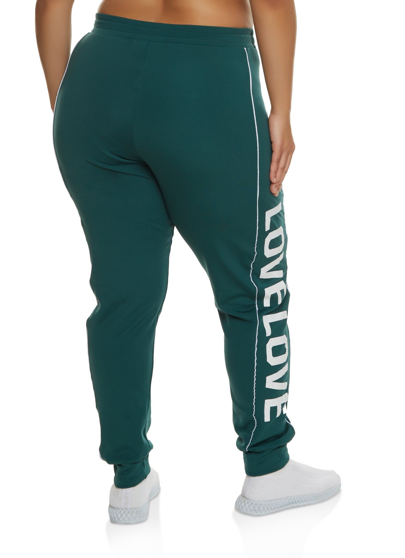 Plus Size Love Side Graphic Joggers sold by Rainbow product image thumbnail 2