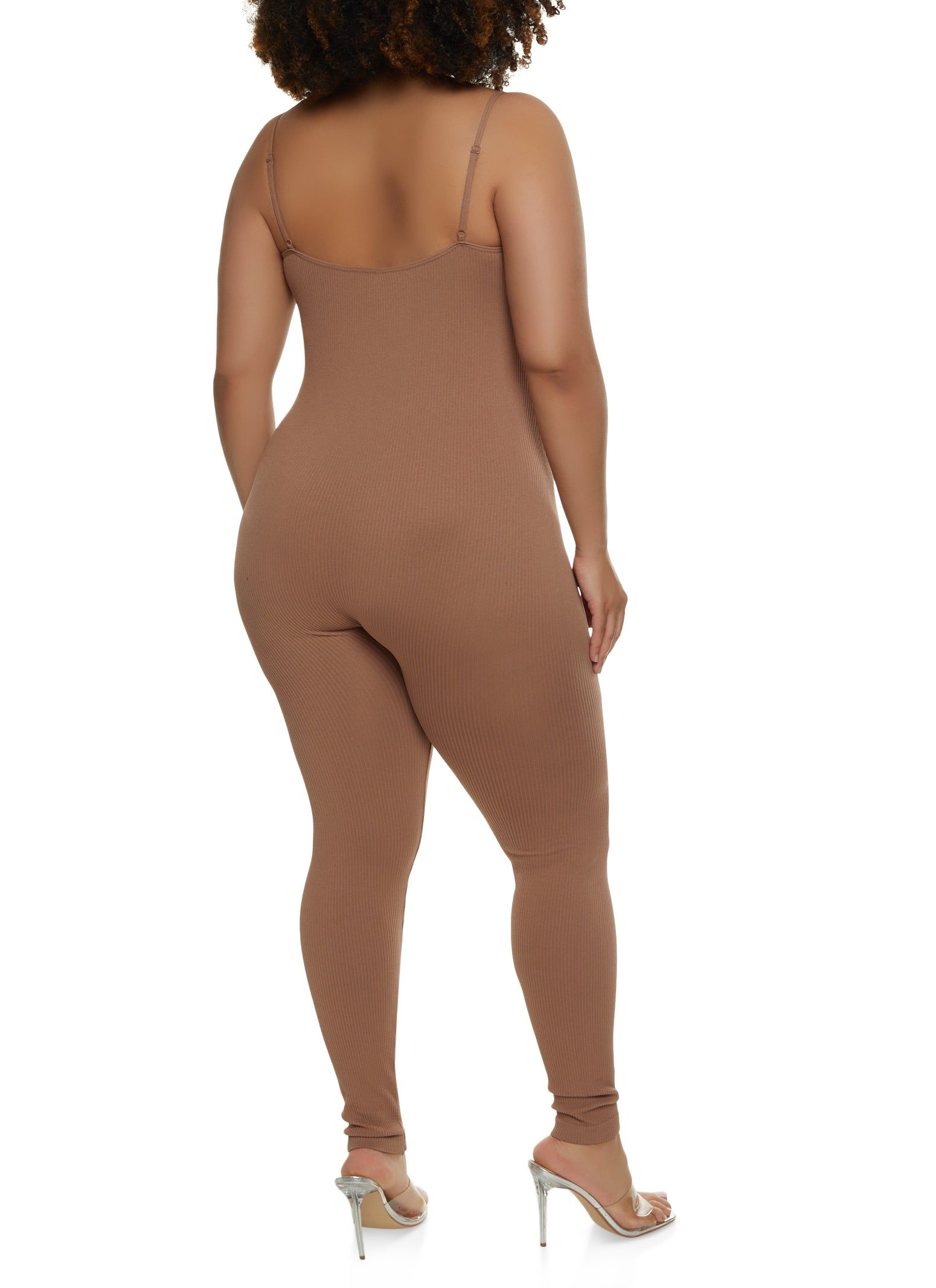 Plus Size Seamless Cami Catsuit sold by Rainbow product image thumbnail 2