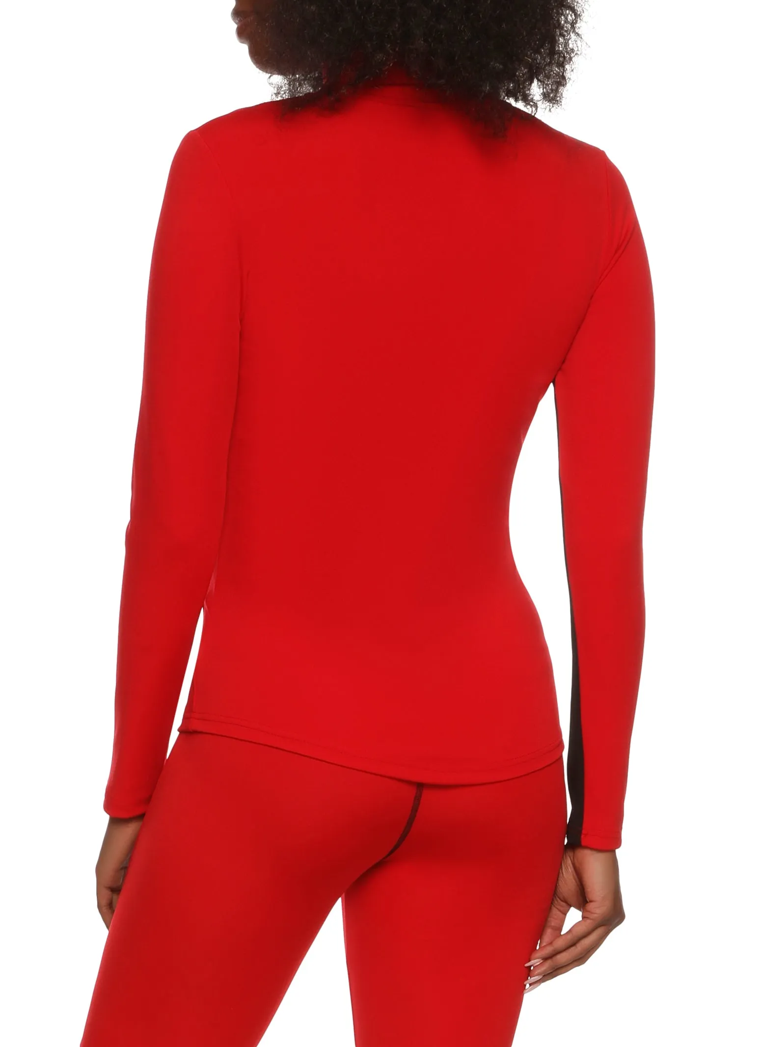 Mock Neck Zip Front Track Jacket sold by Rainbow product image thumbnail 3