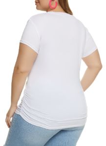 Plus Size Always Be Kind To Your Mind Graphic Tee sold by Rainbow