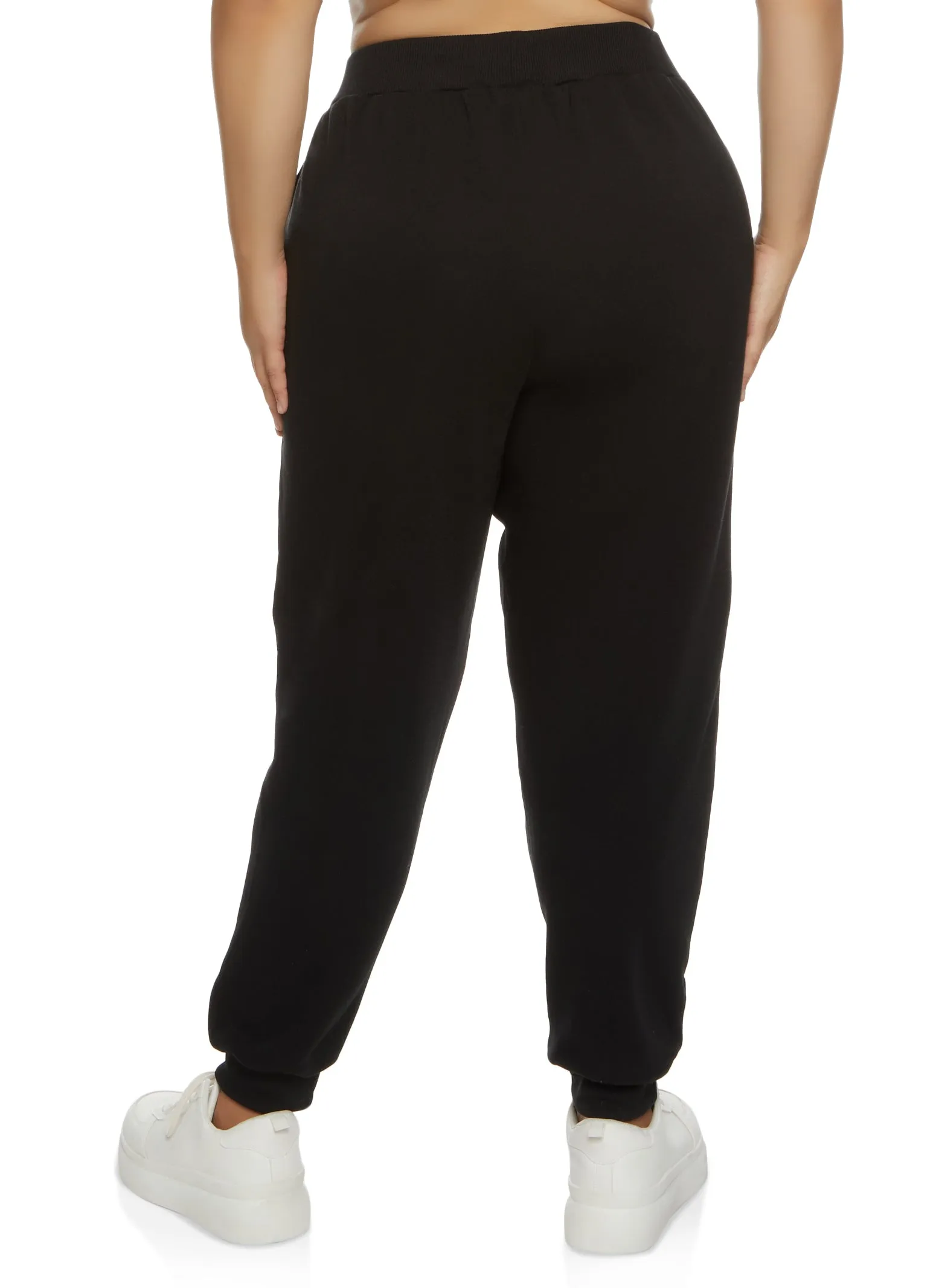 Plus Size Color Block Joggers sold by Rainbow product image thumbnail 2