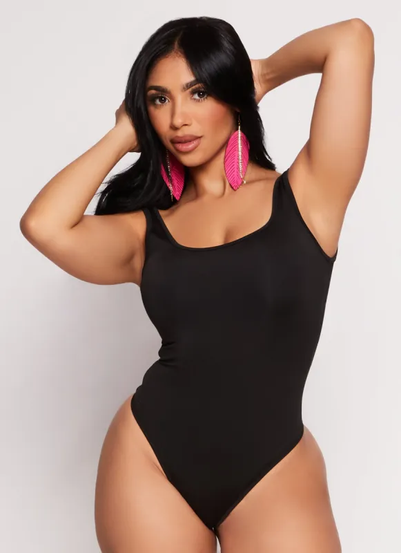 Daisy Scoop Neck Tank Bodysuit sold by Rainbow