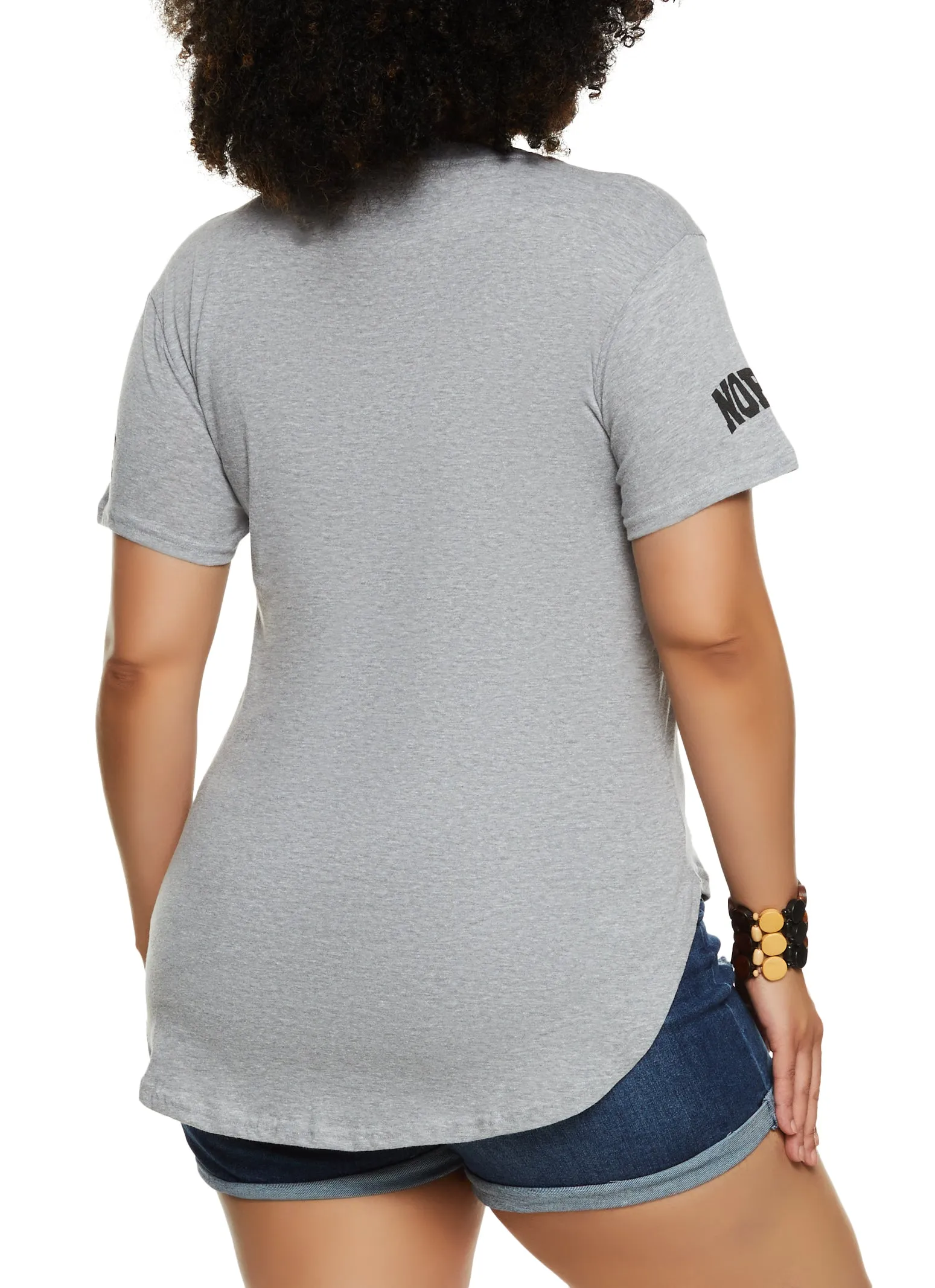 Plus Size Nope Graphic T Shirt sold by Rainbow product image thumbnail 2