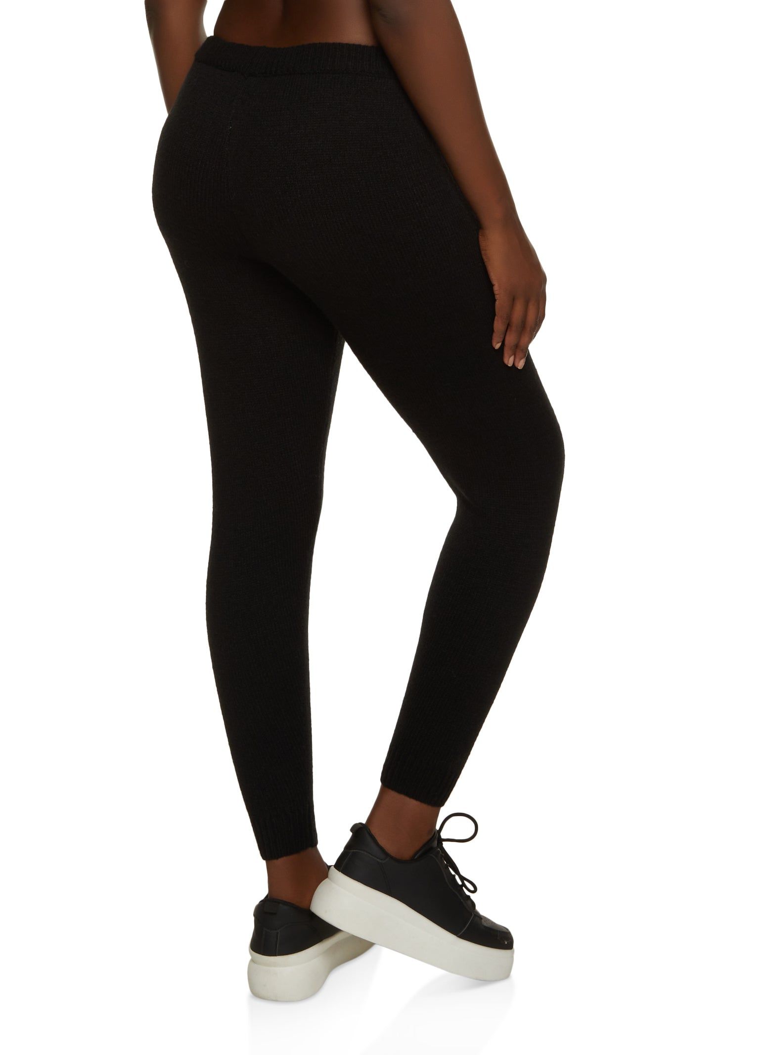 Brushed Knit High Waist Joggers sold by Rainbow product image thumbnail 2