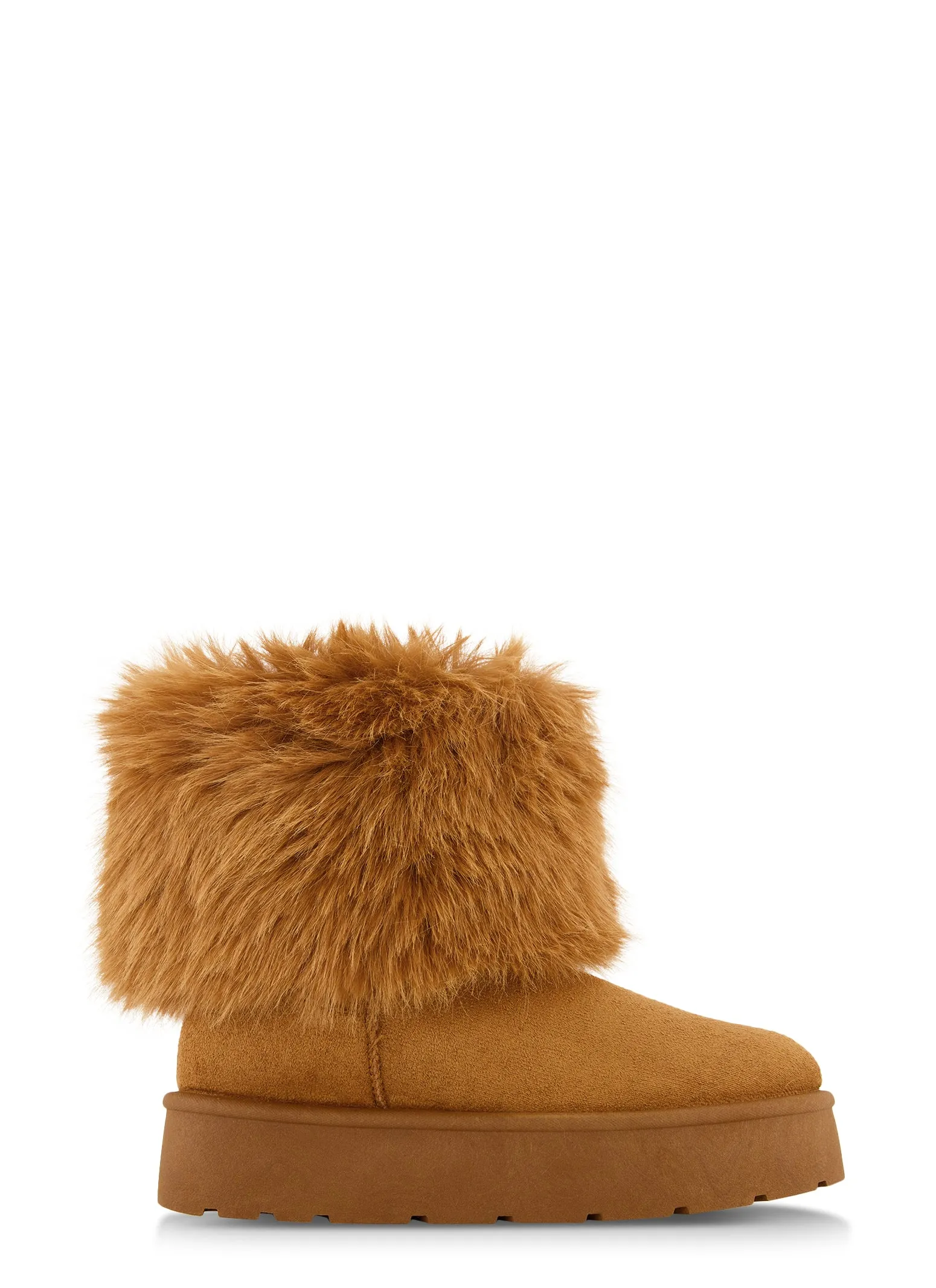 Faux Fur Platform Boots sold by Rainbow product image thumbnail 2