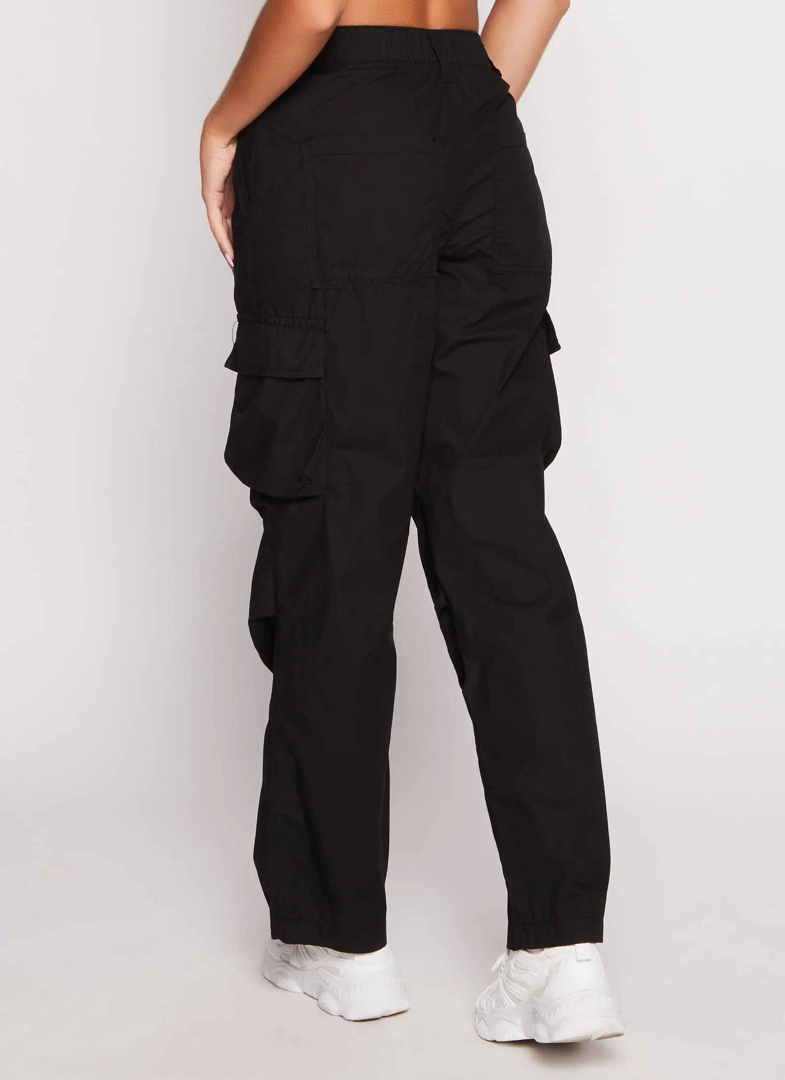 Poplin High Waist Cargo Pants sold by Rainbow product image thumbnail 3