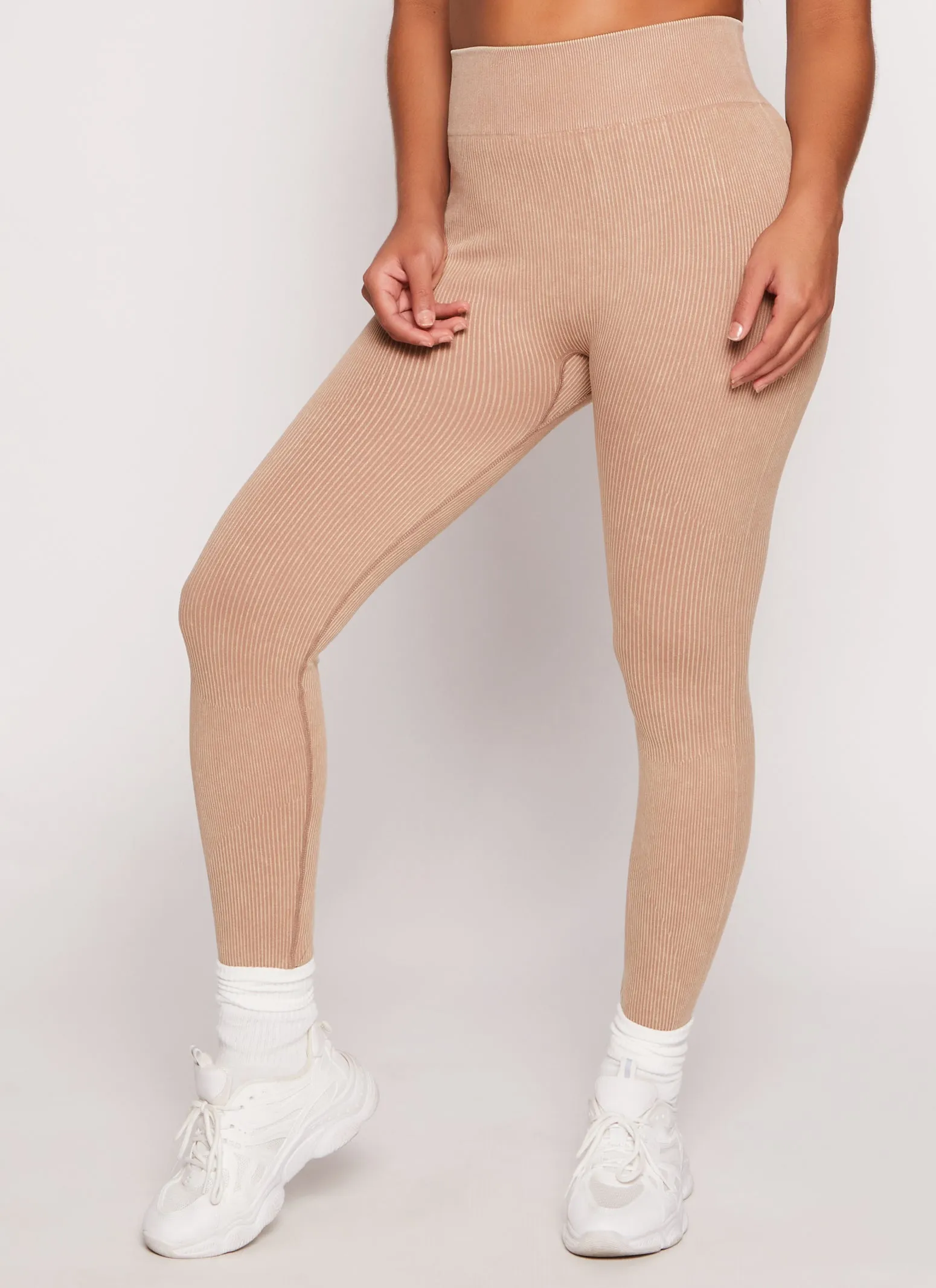 Compression Rib Seamless Leggings sold by Rainbow product image thumbnail 2