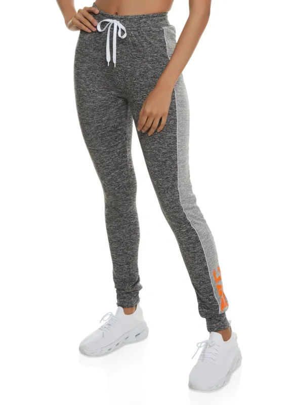 Side Stripe NYC Joggers sold by Rainbow