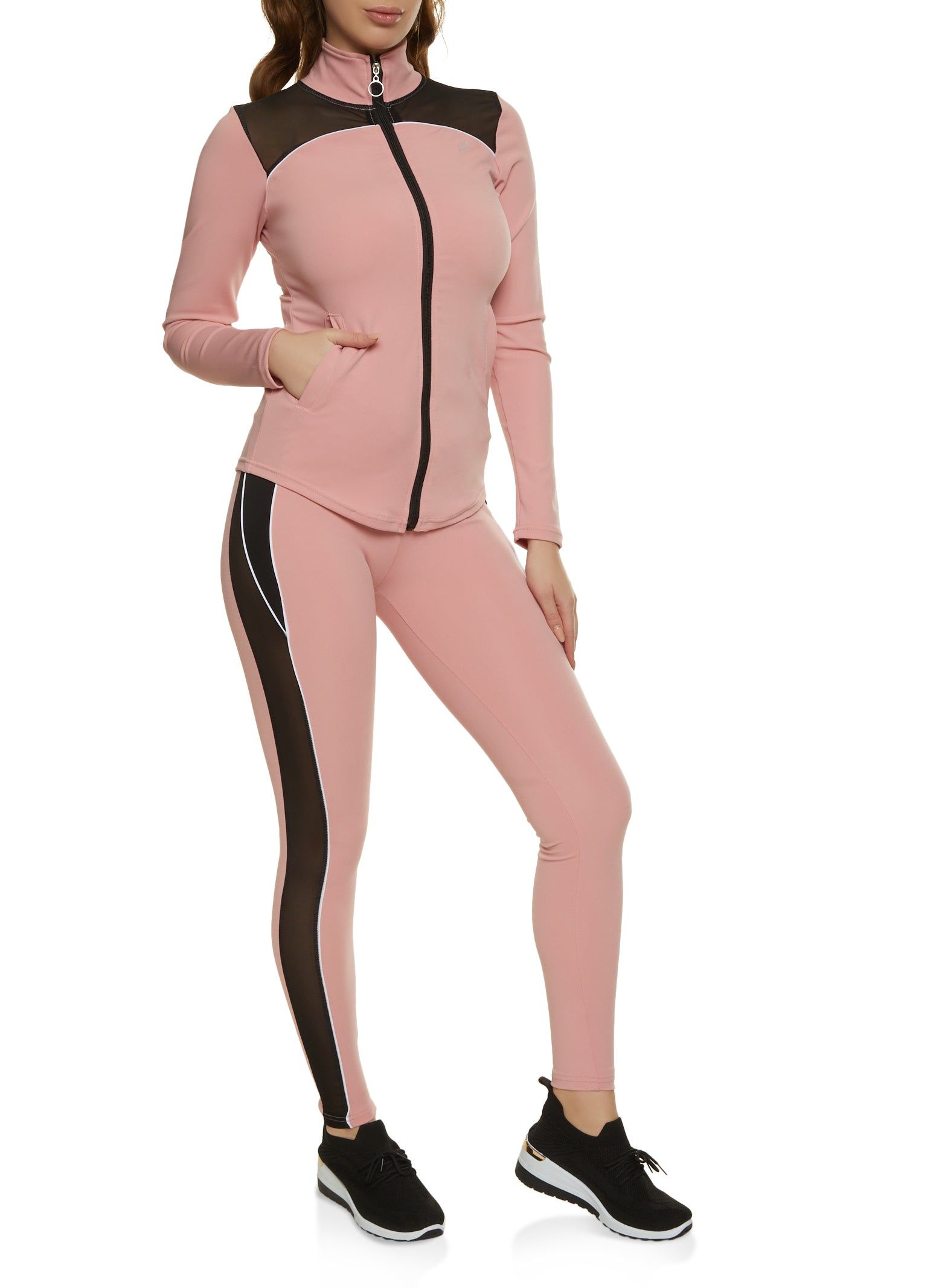 Mesh Insert Track Jacket sold by Rainbow product image thumbnail 2