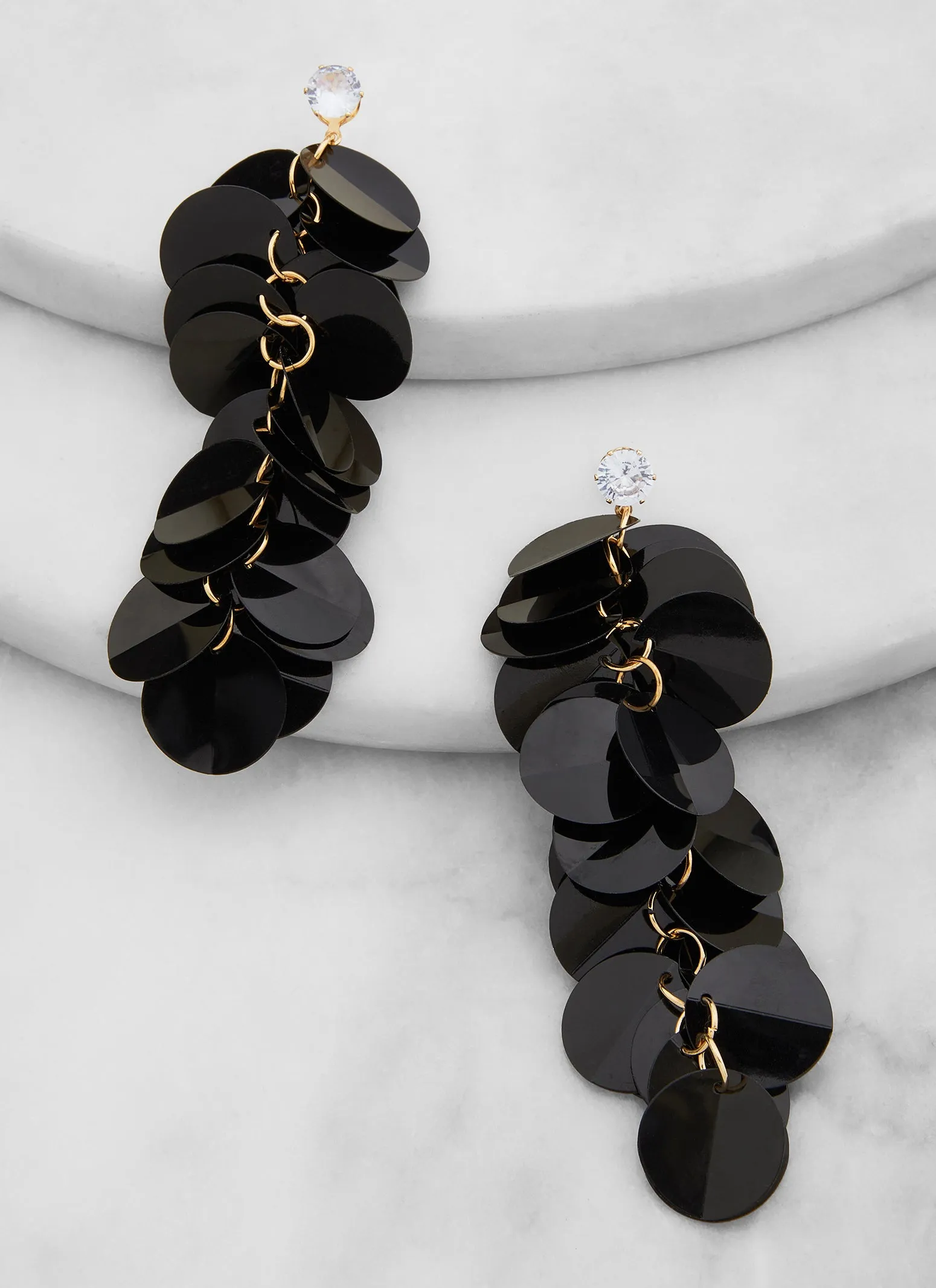 Sequin Drop Earrings sold by Rainbow product image thumbnail 2