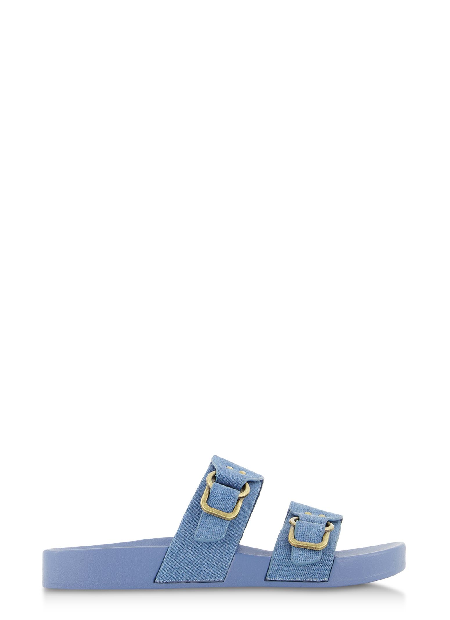 Double Band Buckle Slide Sandals sold by Rainbow product image thumbnail 2