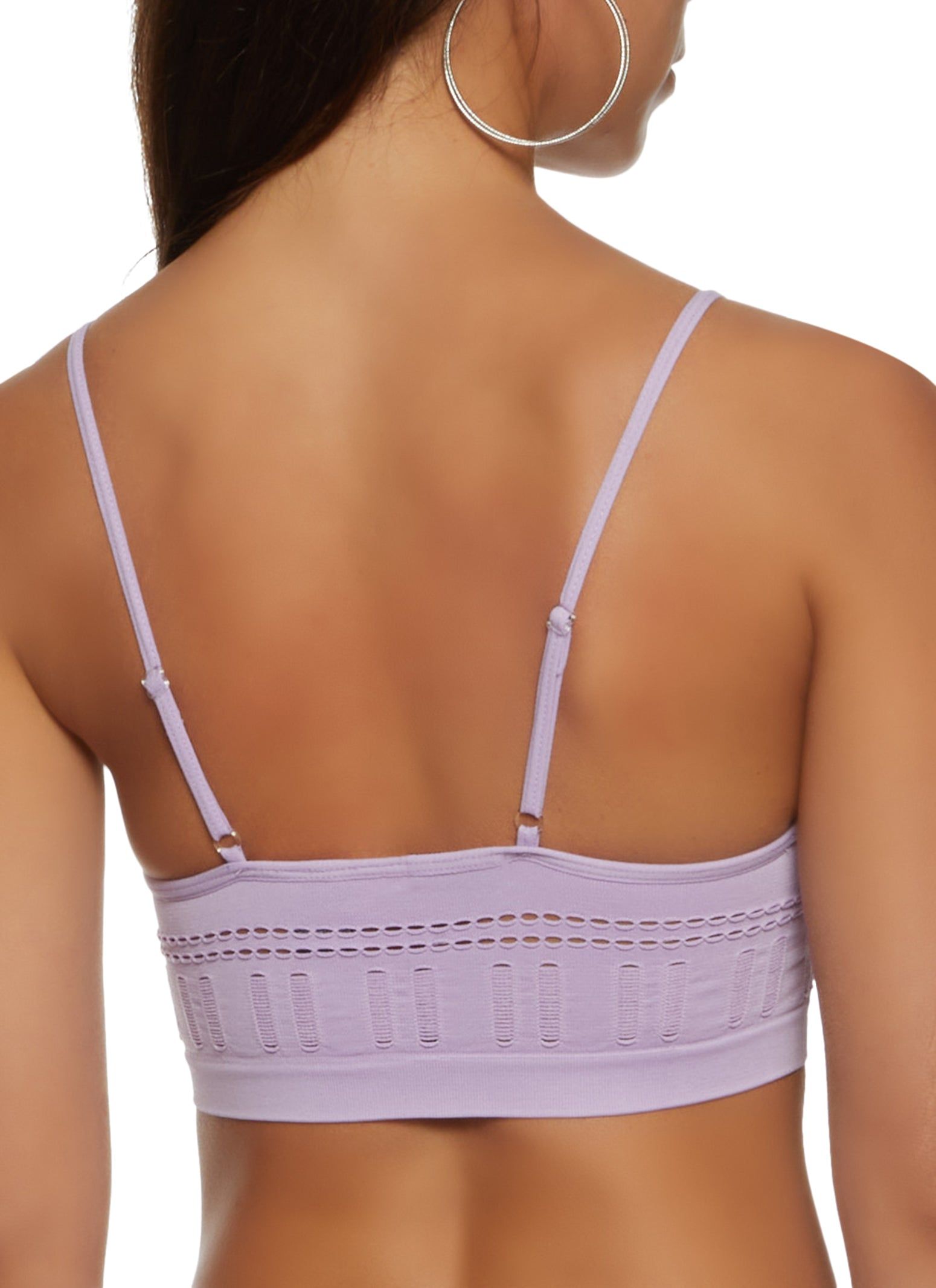 Laser Cut Cropped Active Top sold by Rainbow product image thumbnail 3