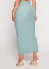 Textured Knit High Waist Skirt sold by Rainbow