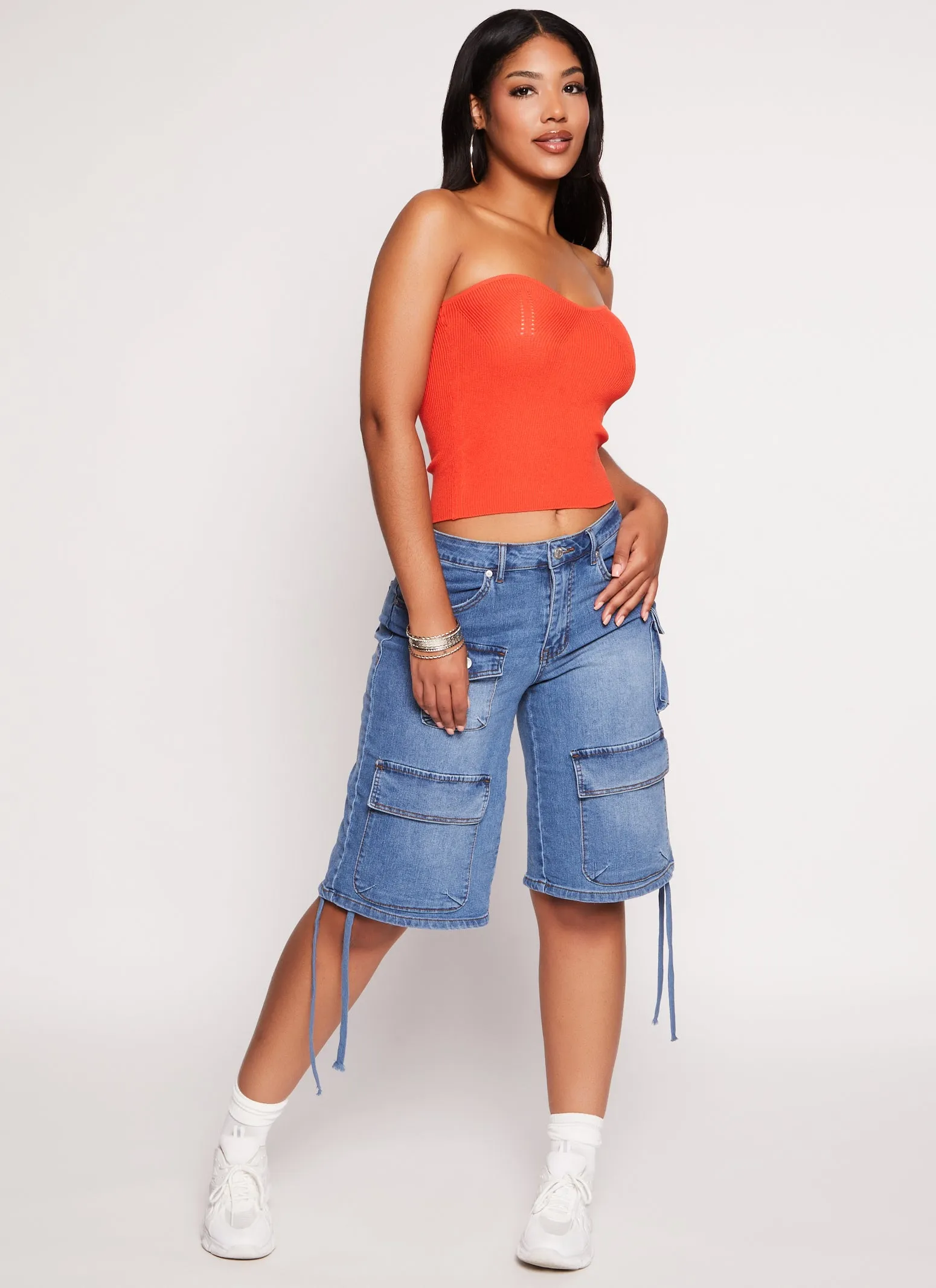 Basic Knit Tube Top sold by Rainbow product image thumbnail 2