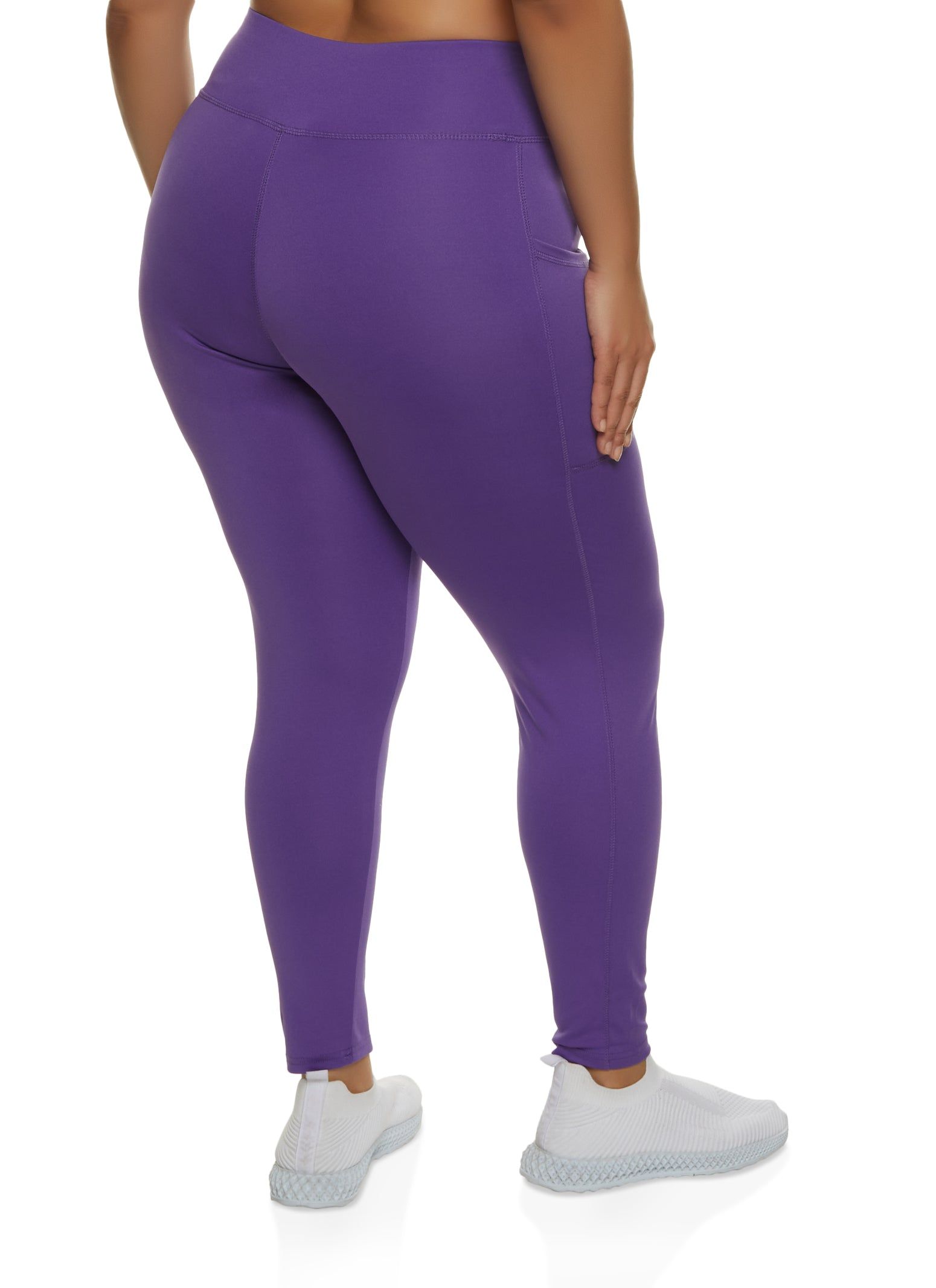 Plus Size Cell Phone Pocket Leggings sold by Rainbow product image thumbnail 2