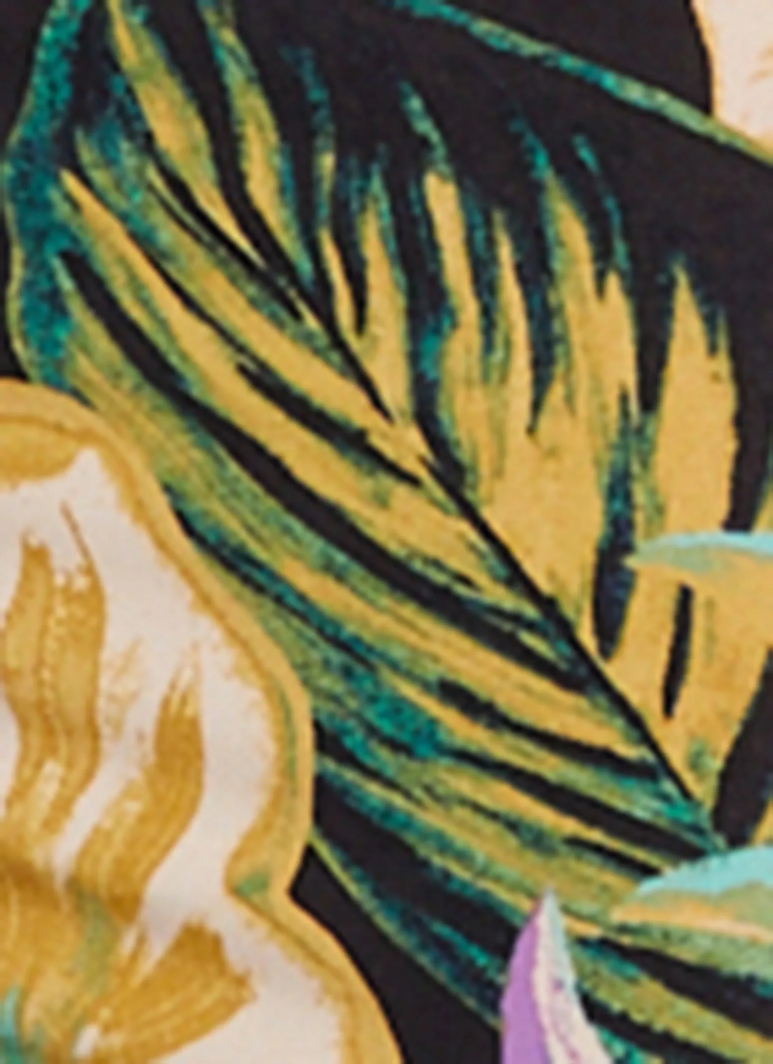 Tropical Print Cropped Tank Top and Maxi Skirt Set sold by Rainbow product image thumbnail 4